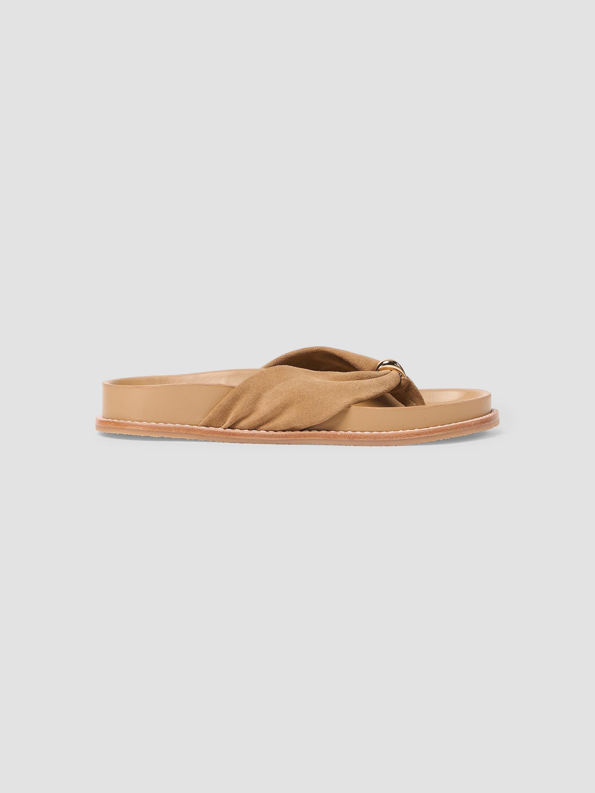 SIMKHAI Women's Stella Suede Sport Sandals - Light Camel | Thumbnail 4