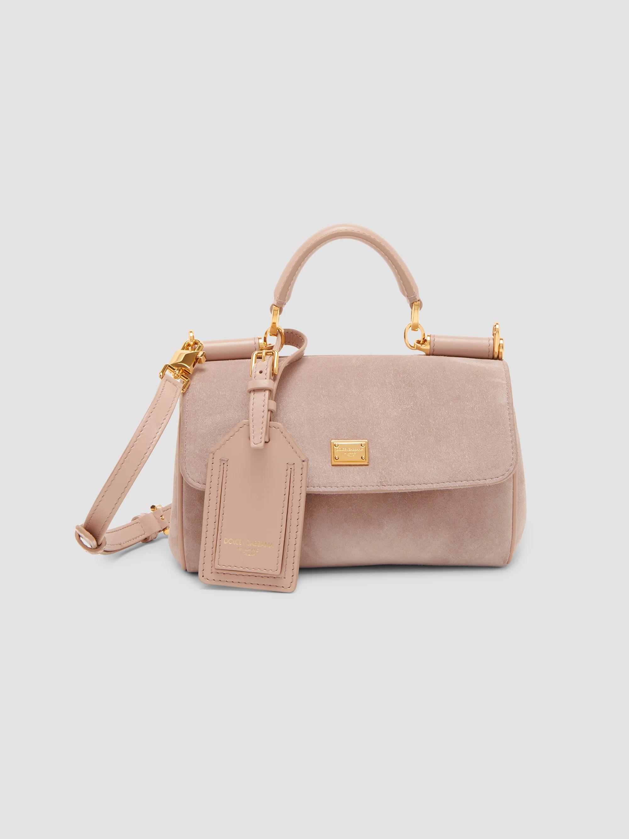 Dolce&Gabbana Sicily Leather Top Handle Bag | Saks Fifth Avenue