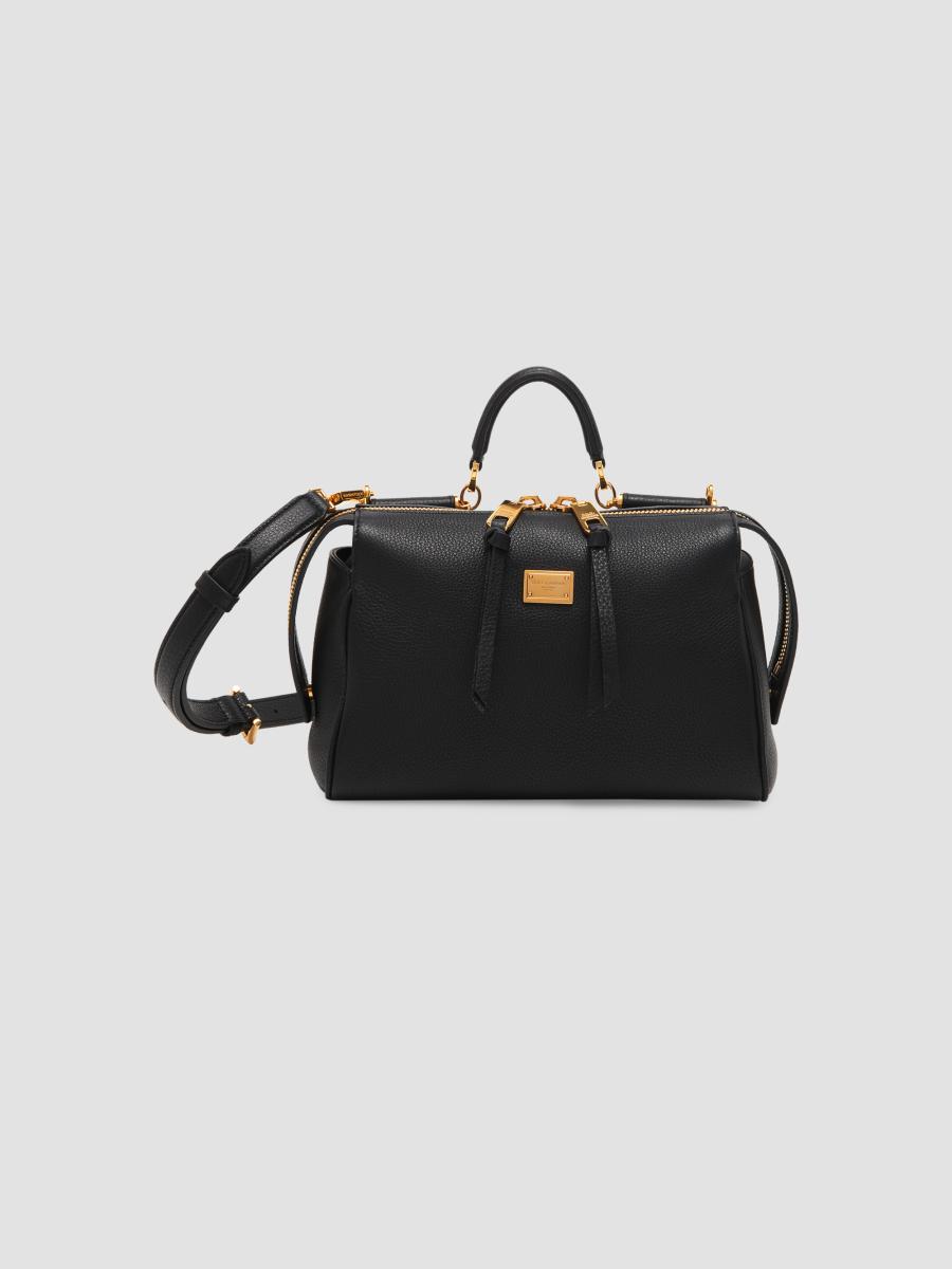 Dolce&Gabbana Vittoria Leather Top Handle Bag | Saks Fifth Avenue