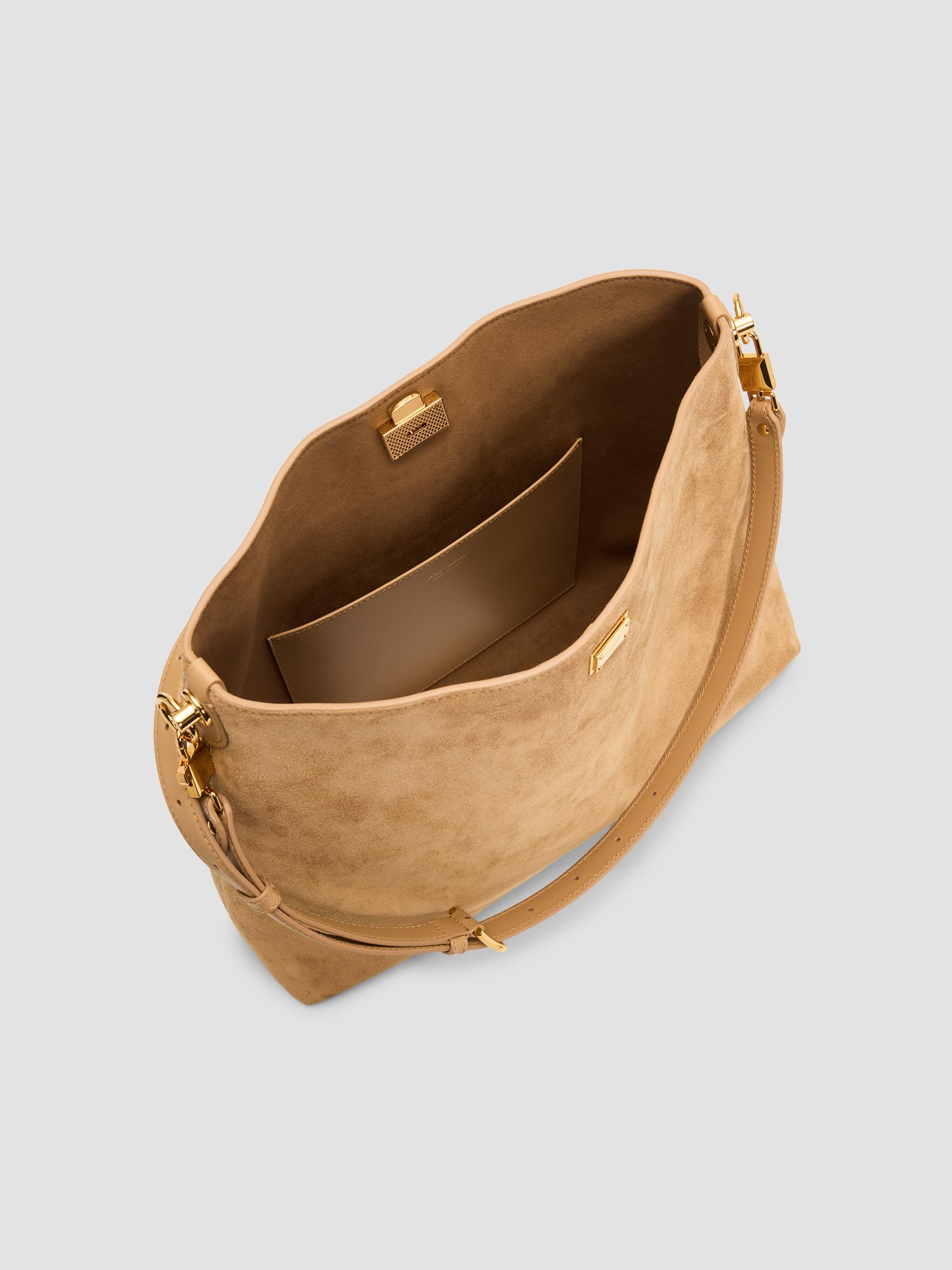 Dolce&Gabbana Vittoria Suede Shoulder Bag | Saks Fifth Avenue