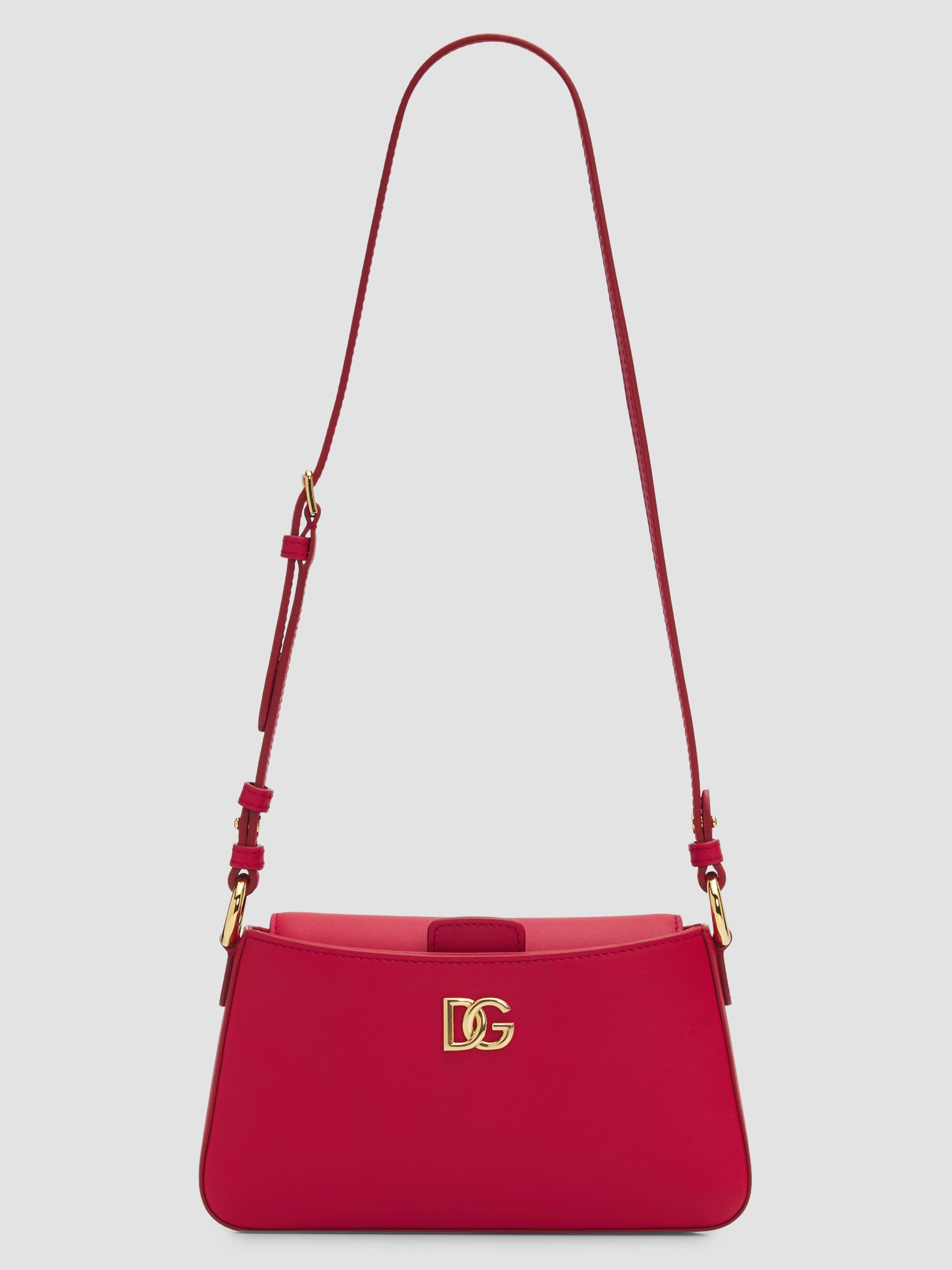 Dolce&Gabbana DG Logo Leather Shoulder Bag | Saks Fifth Avenue