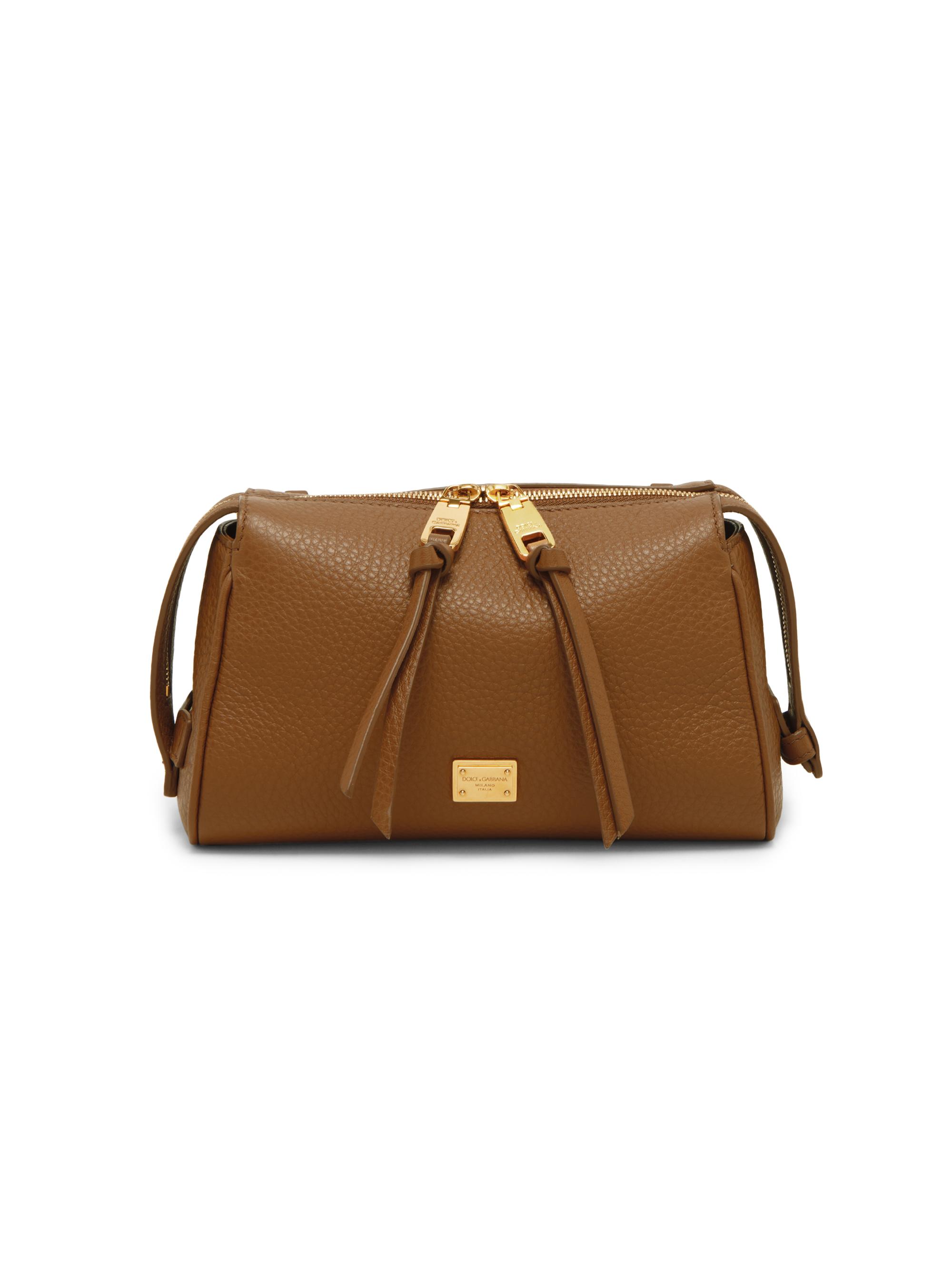 Dolce & Gabbana Women's Vittoria Leather Top Handle Bag - Caramello