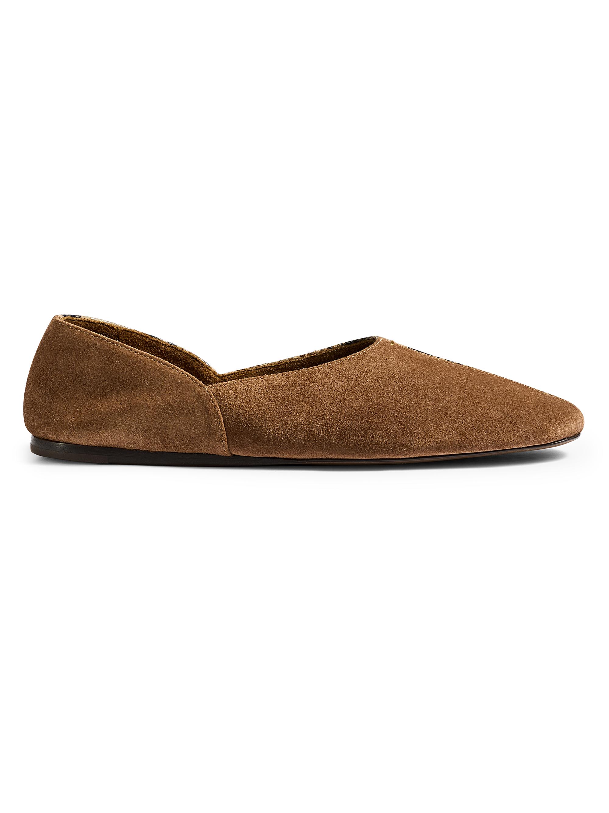 Khaite Women's Jane Suede Flats - Dattero - Women's Clothing