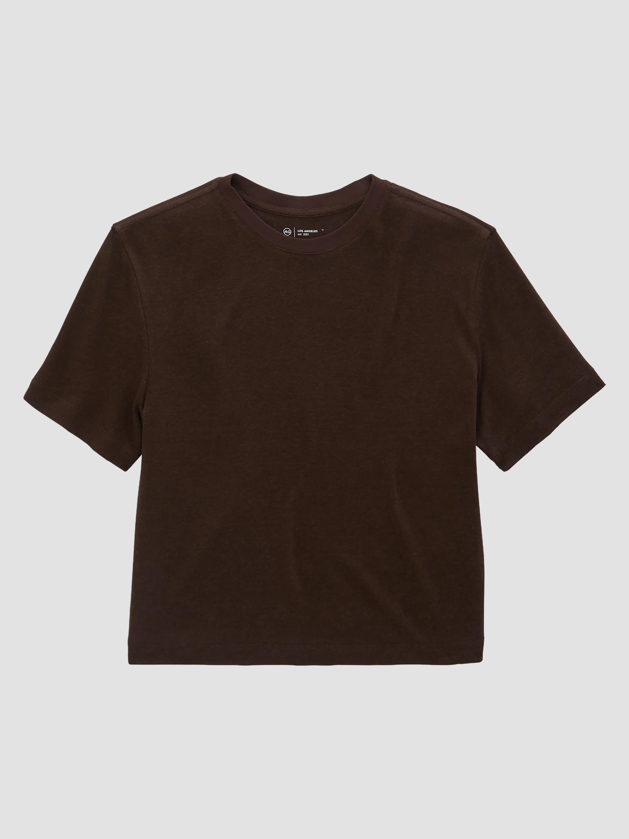 AG Jeans Women's Charli Crewneck T-Shirt - Oak Barrel