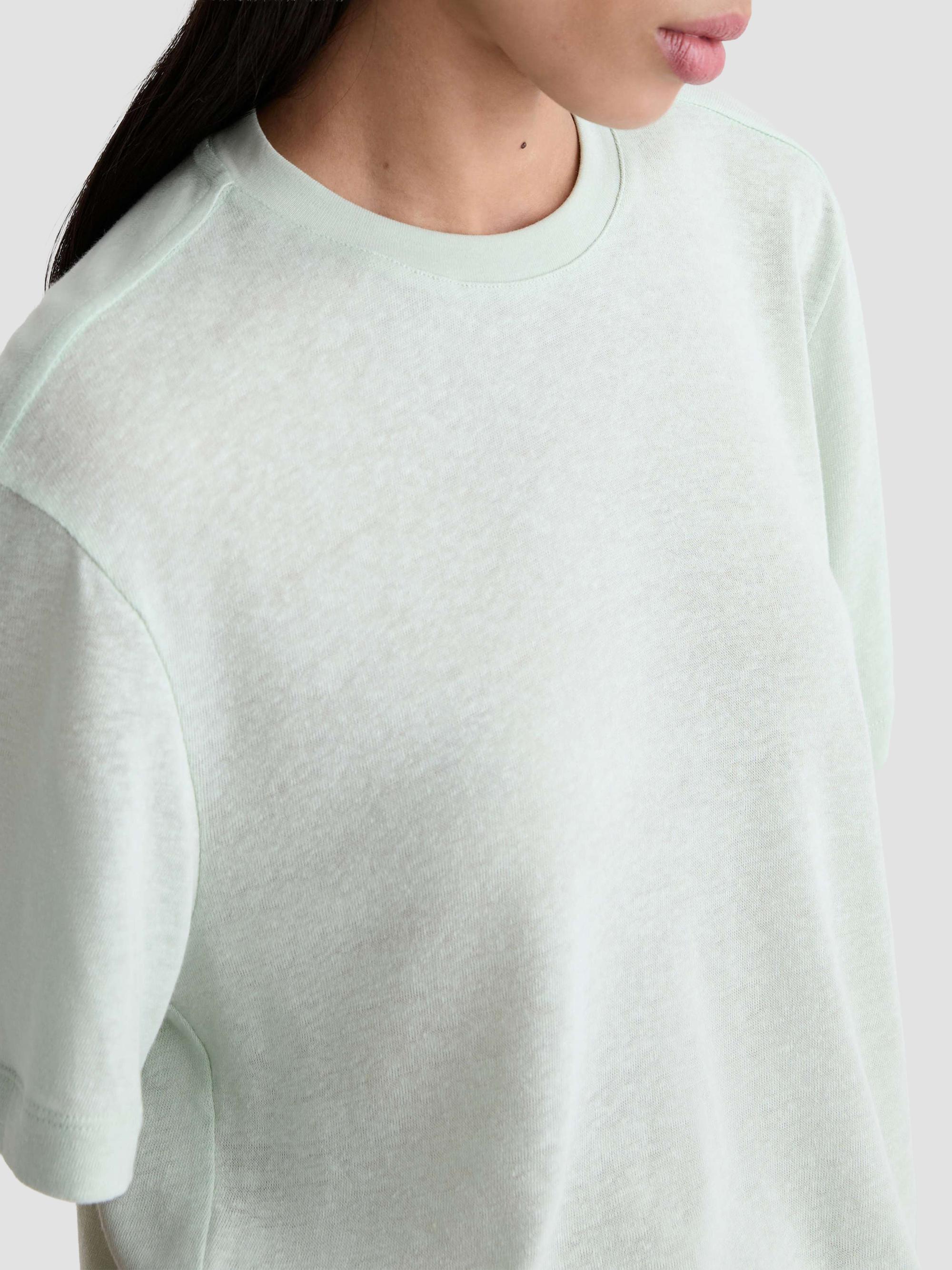 AG Jeans Women's Charli Crewneck T-Shirt - Summer Vine | Thumbnail 6