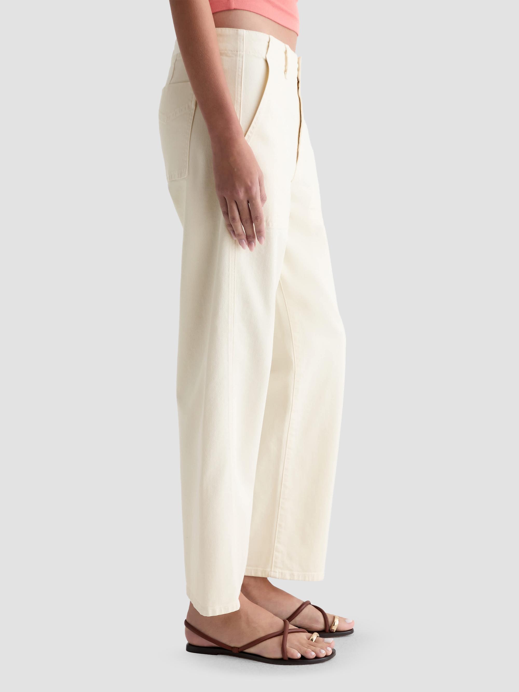 AG Jeans Women's Analeigh Chino Utility Pants - Opal Stone | Thumbnail 7