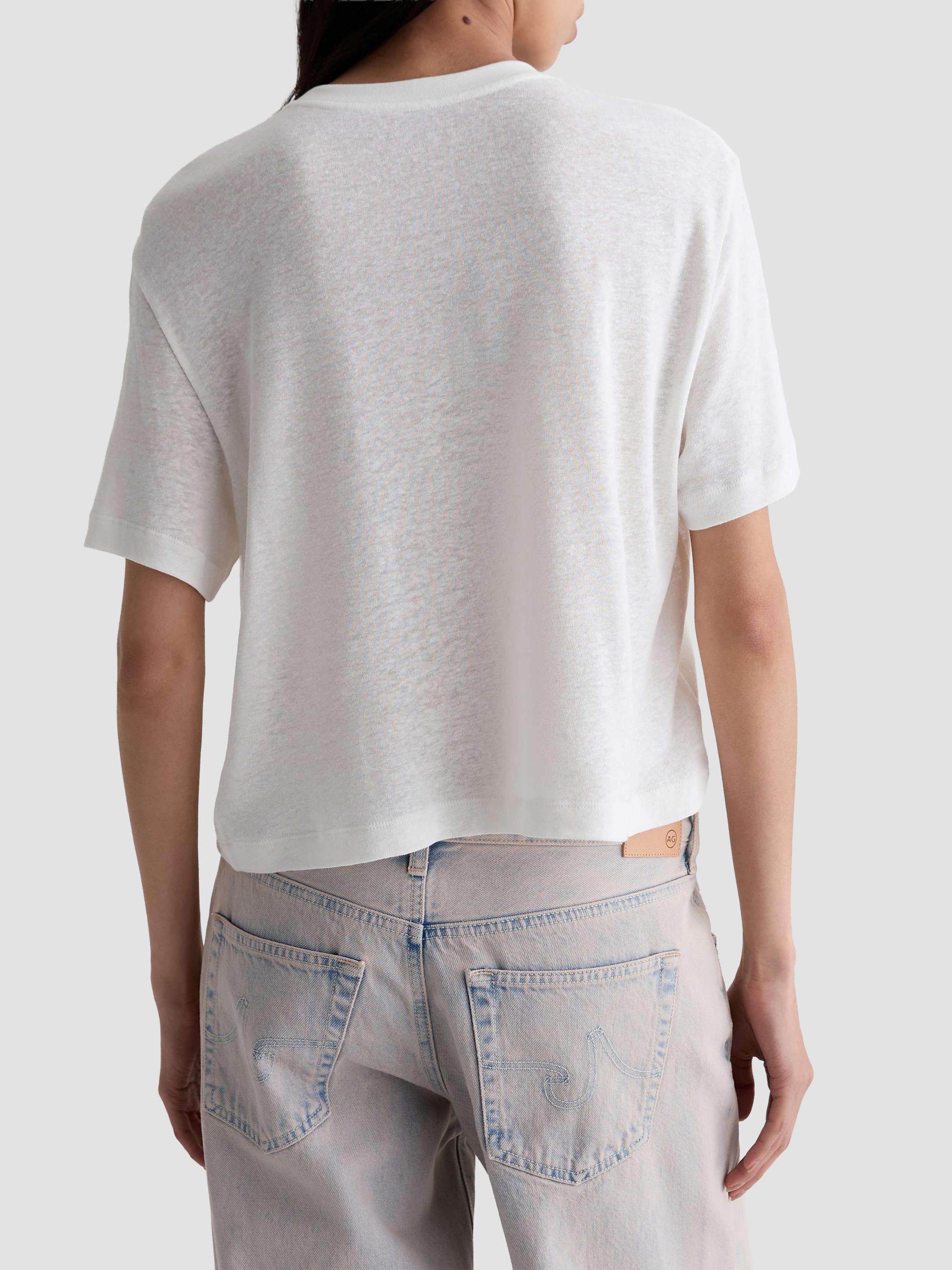 AG Jeans Women's Charli Graphic Crewneck T-Shirt - Aperitivo Hour | Thumbnail 3
