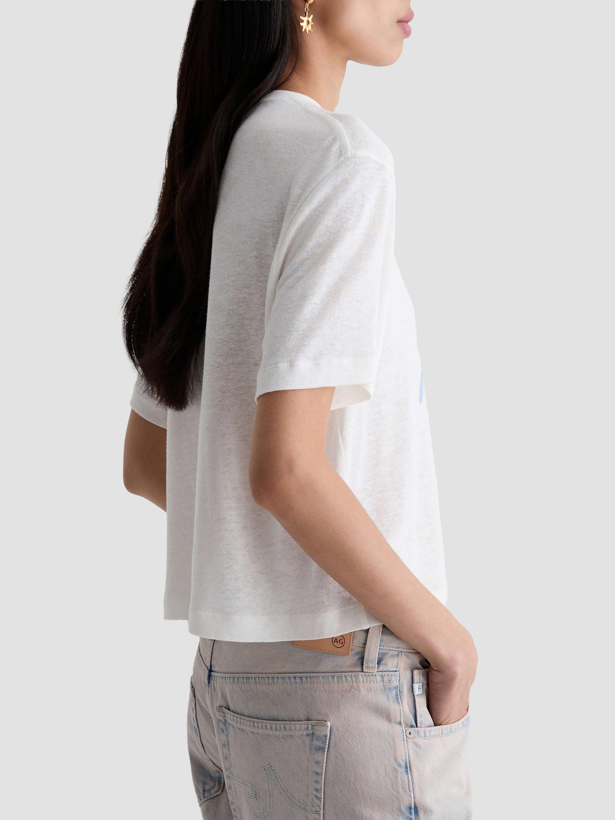 AG Jeans Women's Charli Graphic Crewneck T-Shirt - Aperitivo Hour | Thumbnail 8