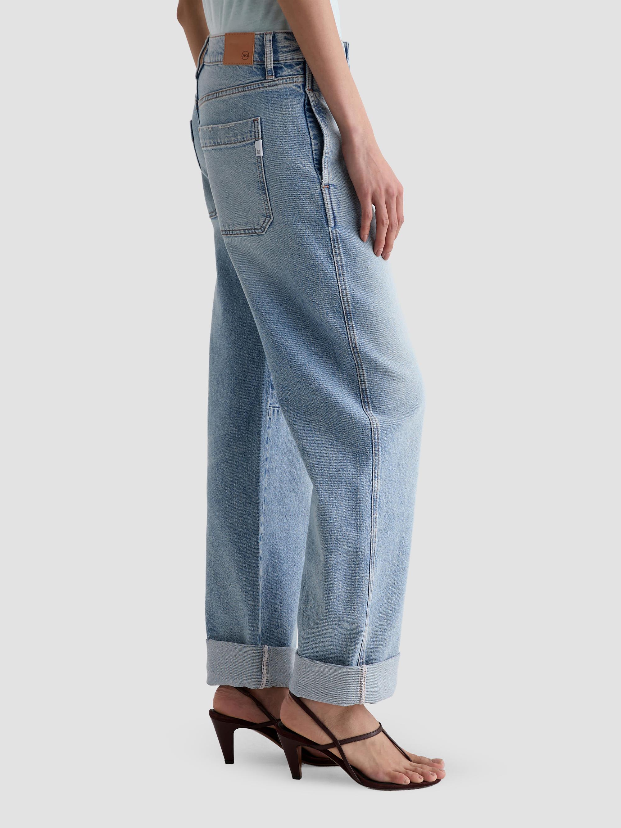 AG Jeans Women's Mercer Barrel-Leg Jeans - Highway 29 | Thumbnail 5