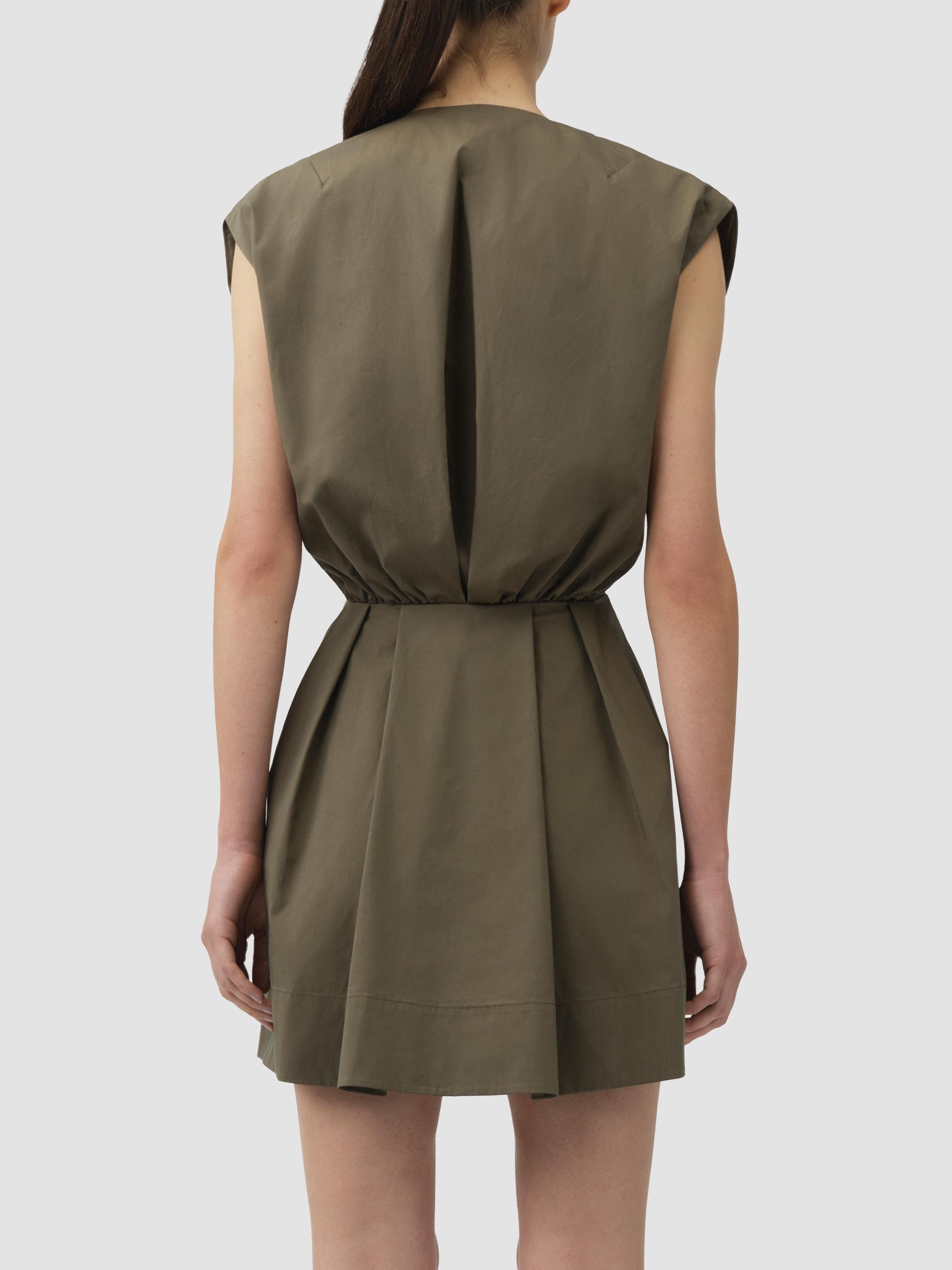 SIMKHAI Women's Sefi Cape Mini Dress - Sea Turtle | Thumbnail 3