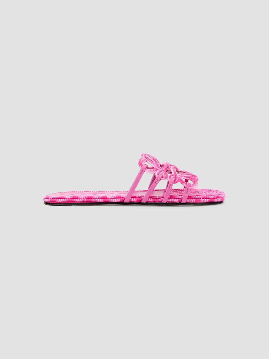 LOEWE LOEWE x Paula's Ibiza Petal Anagram-Embroidered Sandals