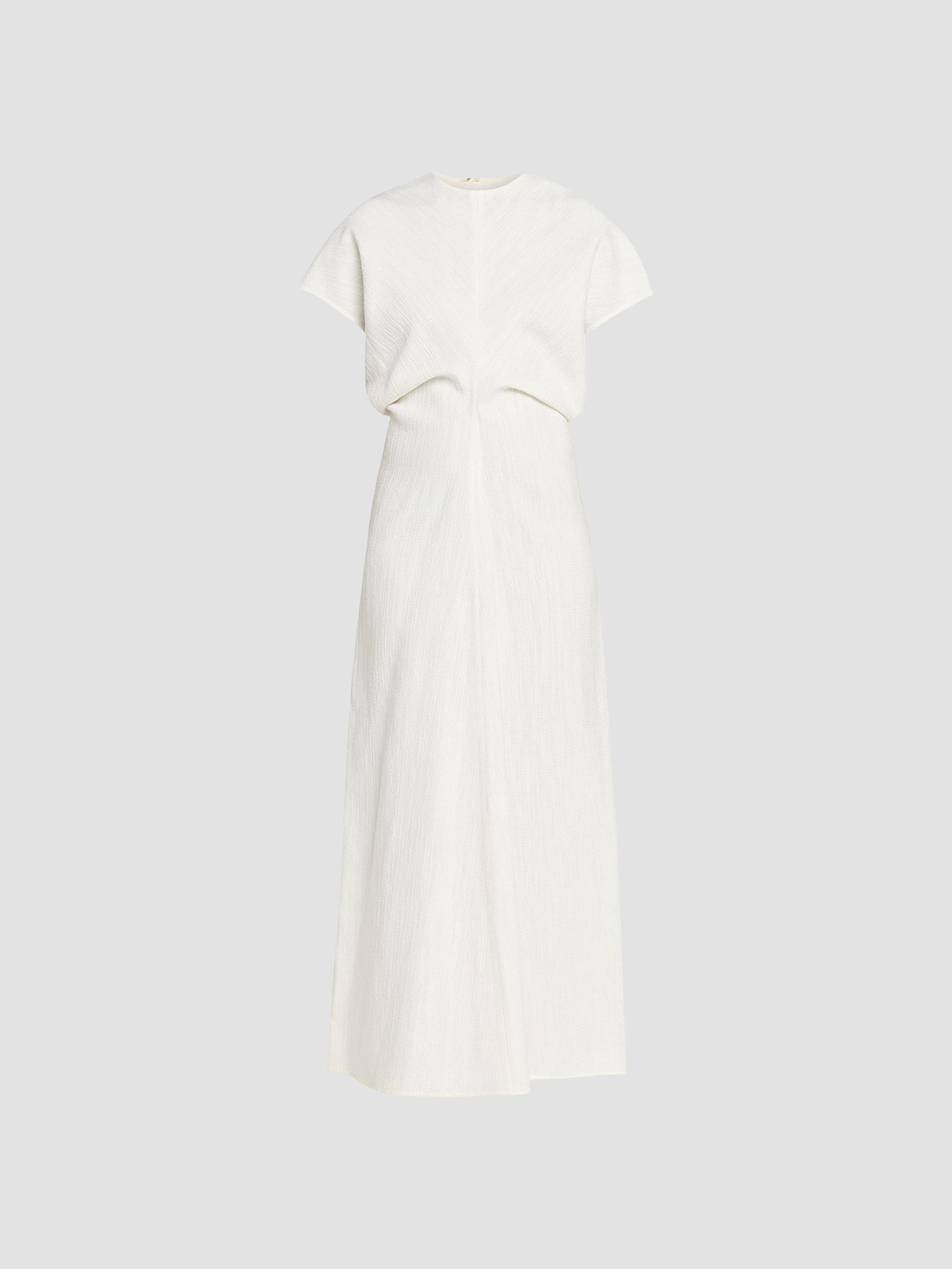 Slouch Waist Midi Dress
