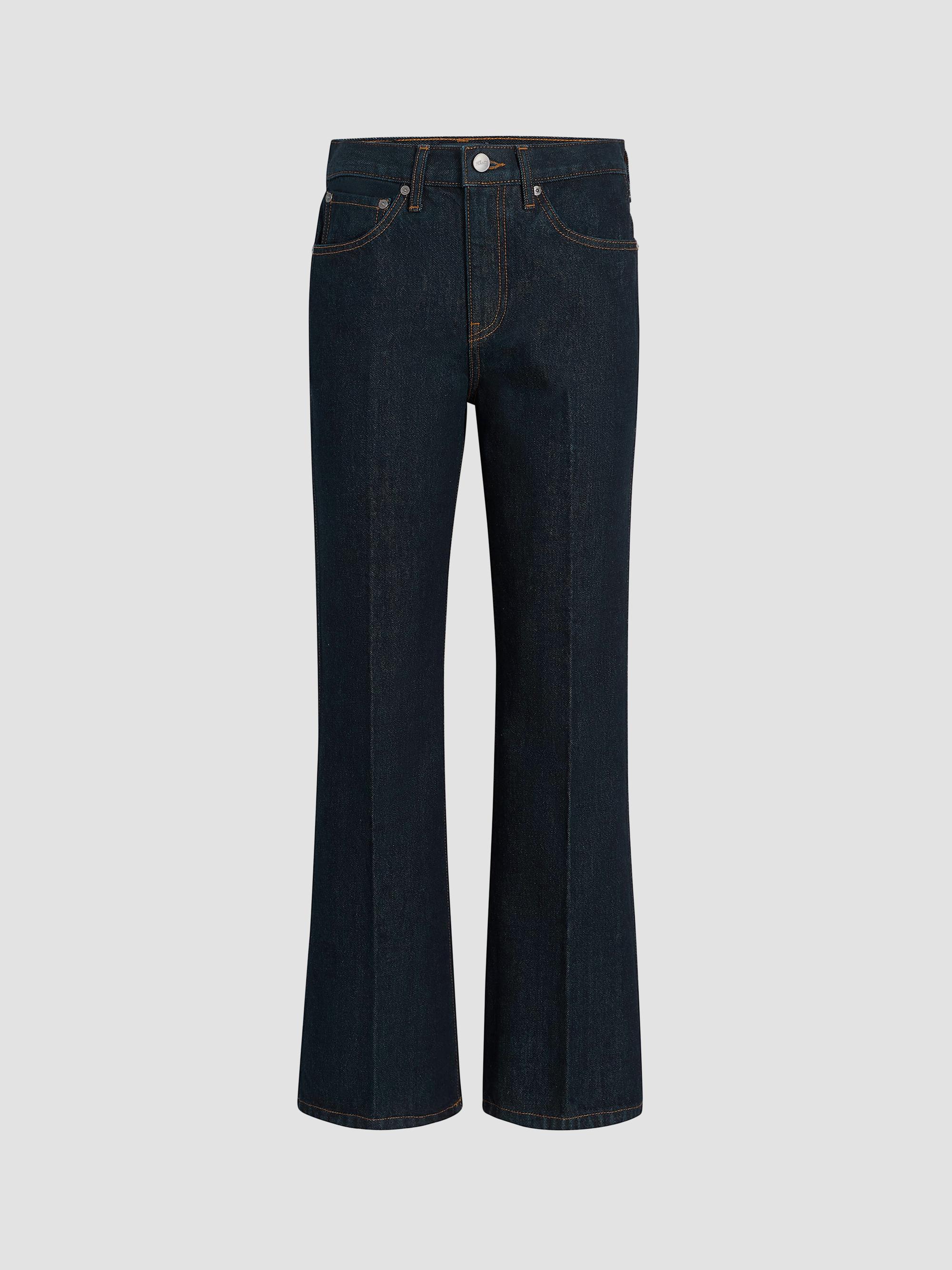 Khaite Dane High-Rise Straight-Leg Jeans | Saks Fifth Avenue