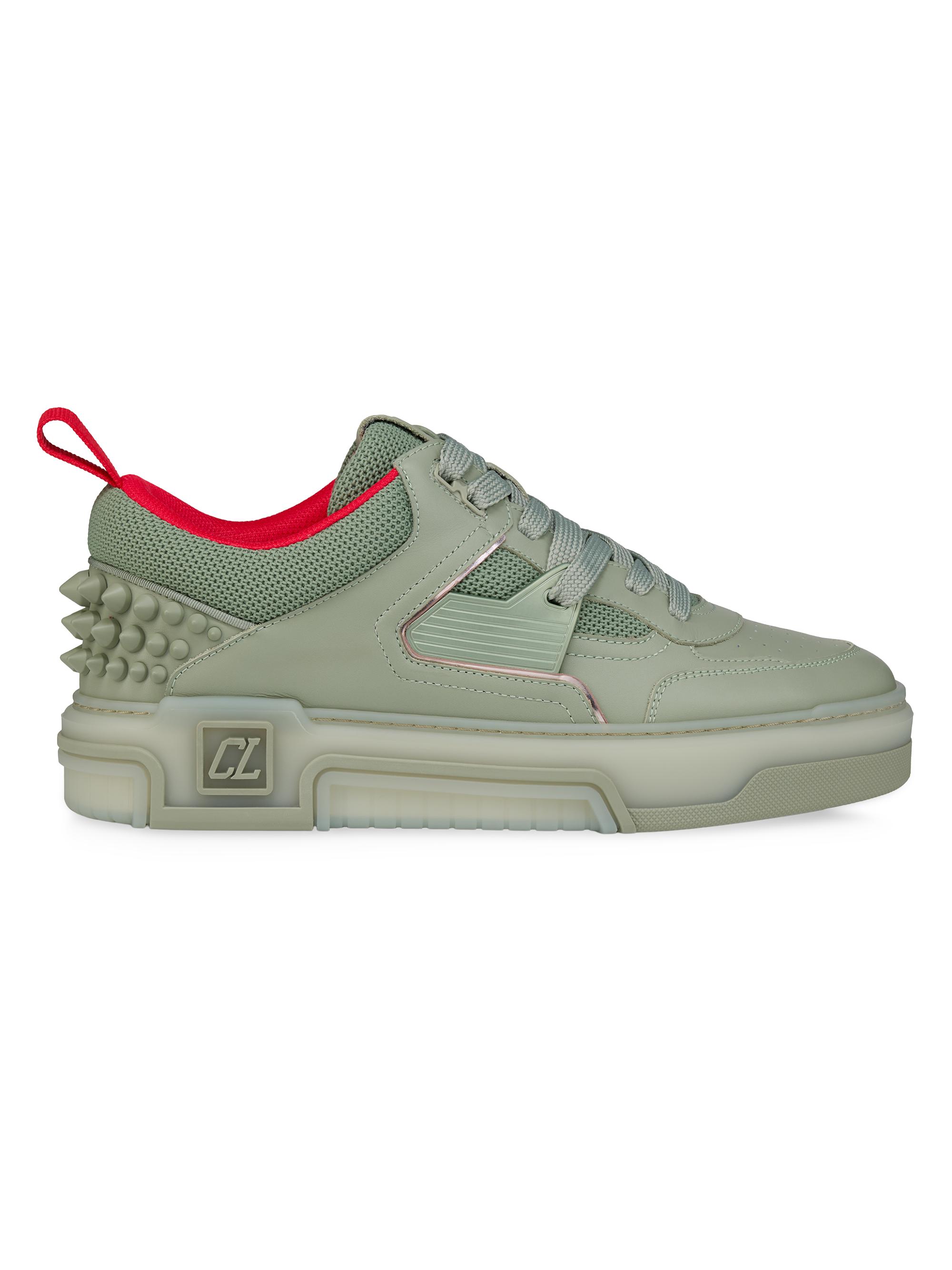 Christian Louboutin Men's Astroloubi Low-Top Sneakers - Haiiro