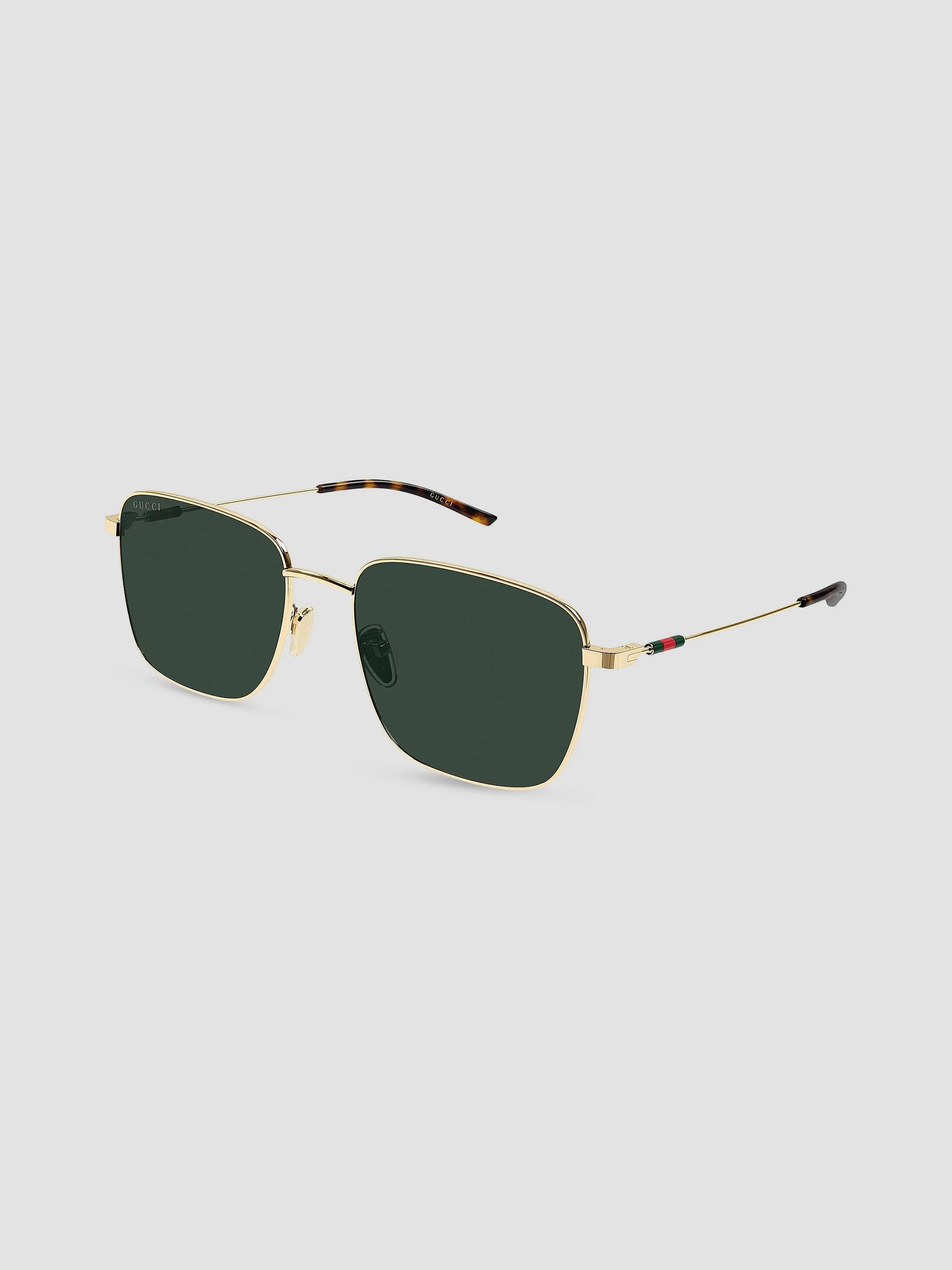 Gucci Bamboo Metal 56MM Square Sunglasses | Saks Fifth Avenue