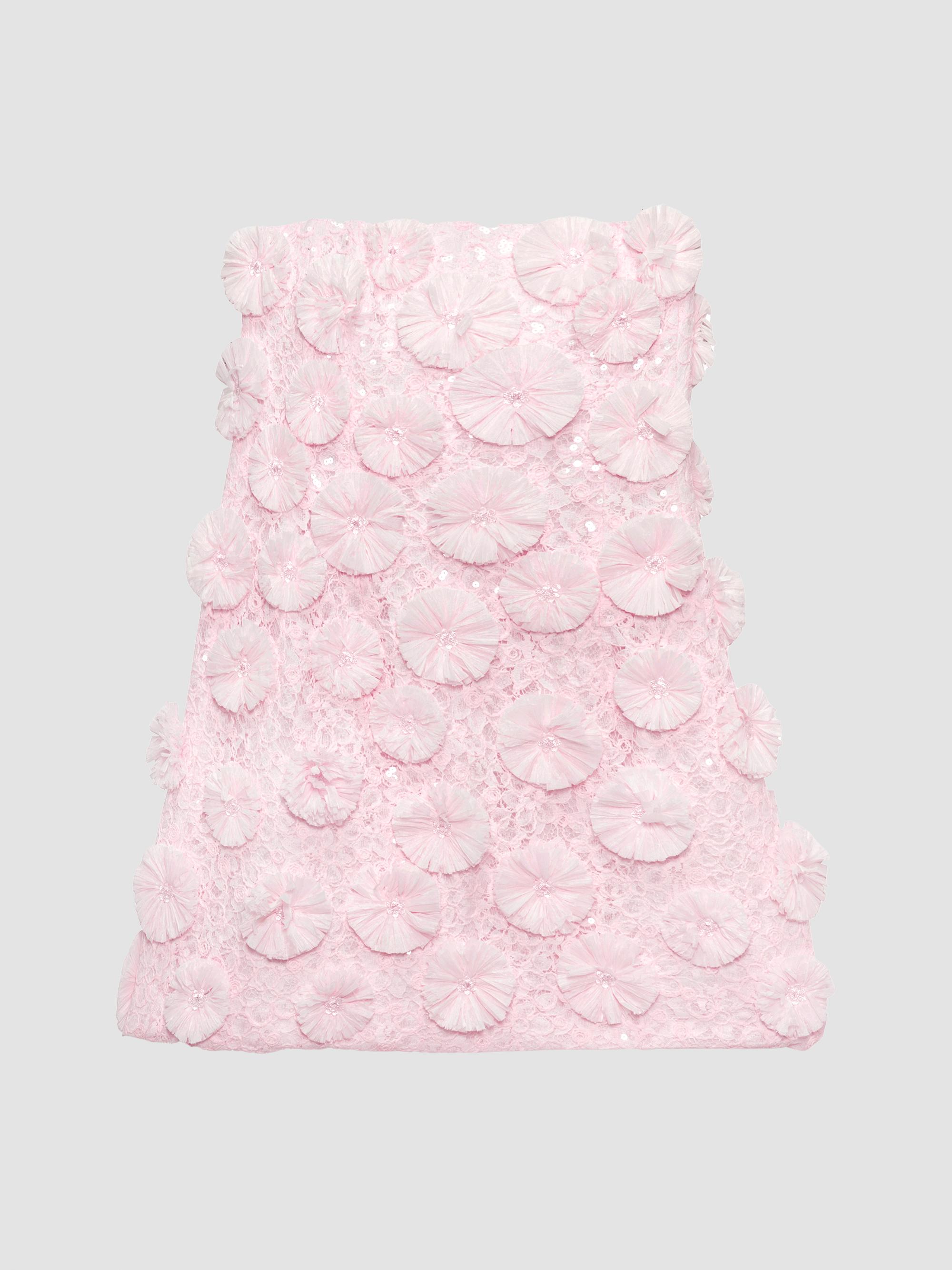 SIMKHAI Women's Holland Floral Strapless Minidress - Cotton Candy