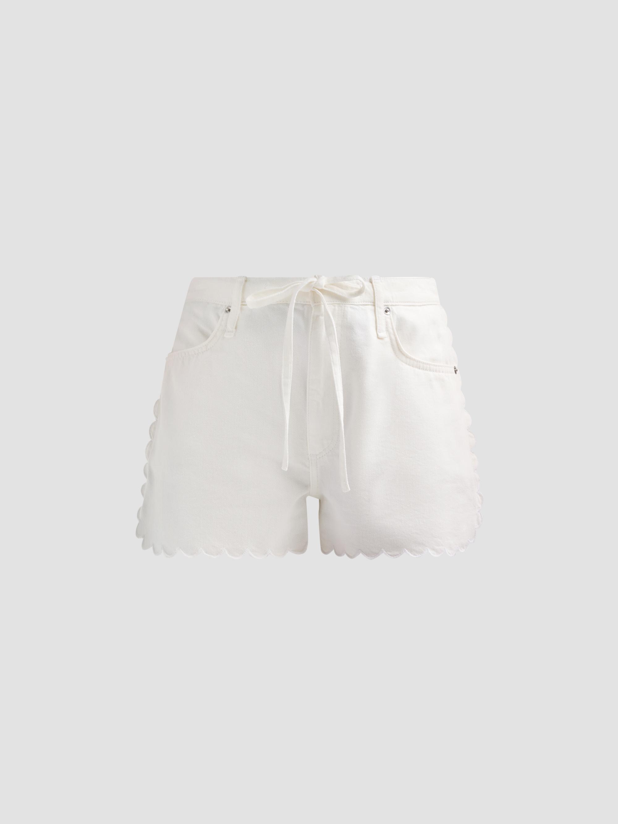 Women's White Designer Shorts | Saks Fifth Avenue