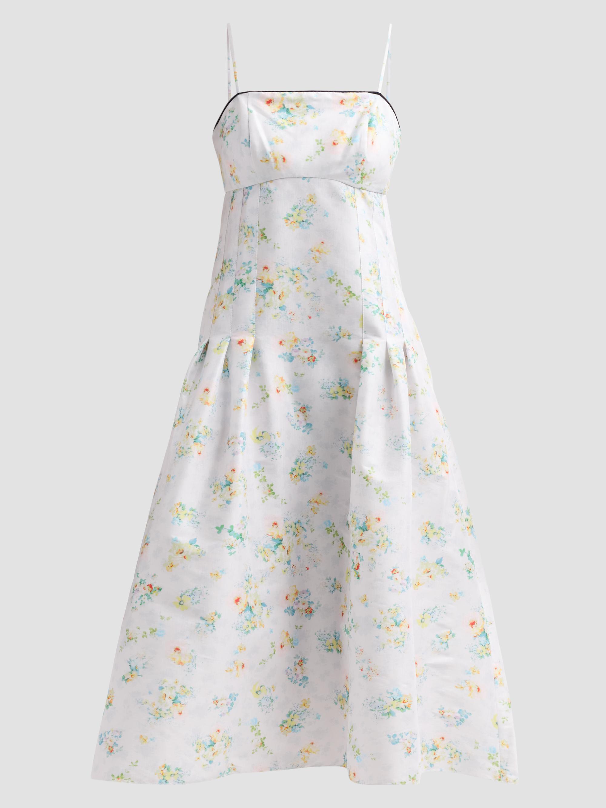 kikas printed midi dress Kika's Printed Midi Dress