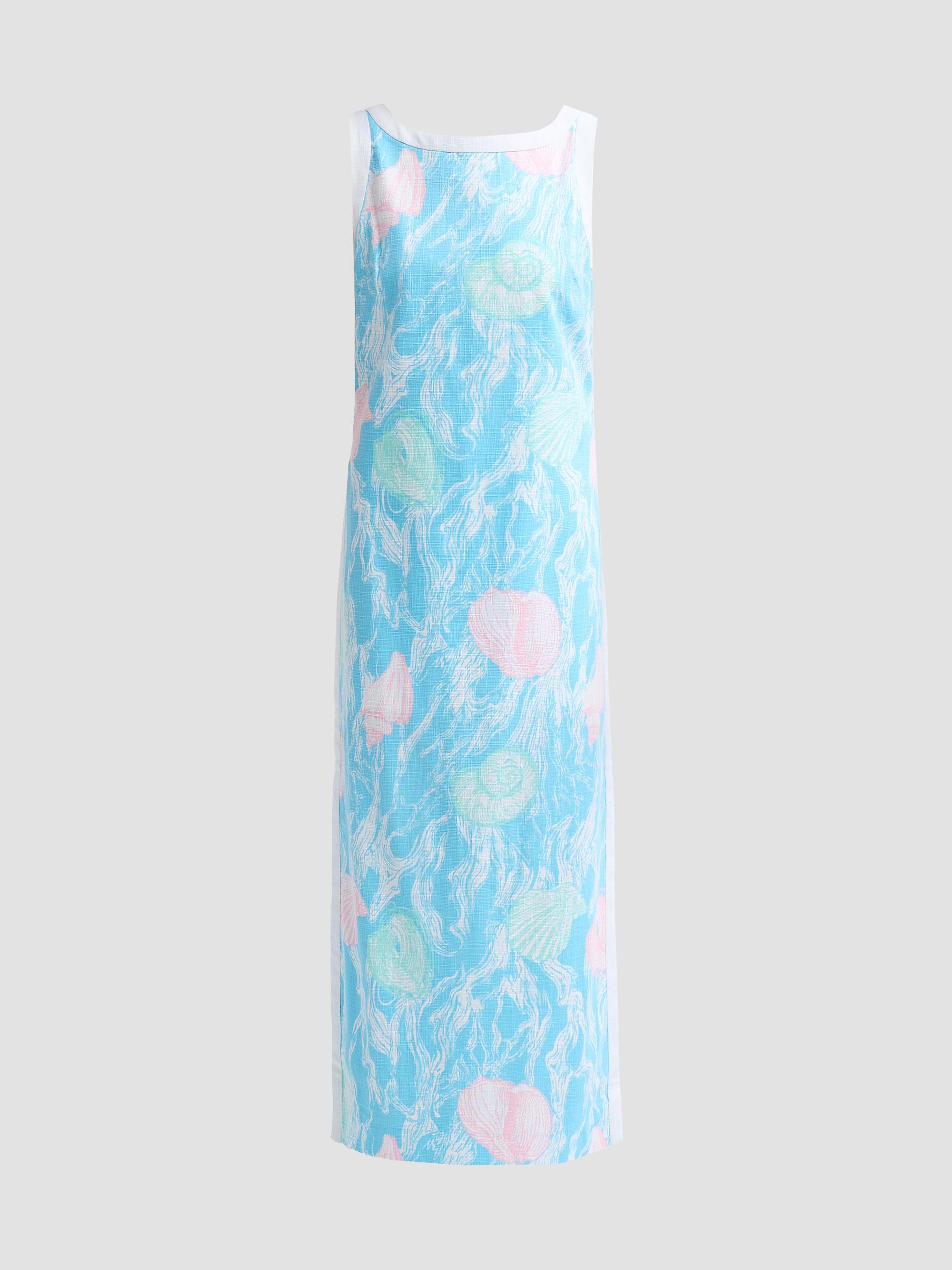 jesslyn silk maxi slip dress Lilly Pulitzer