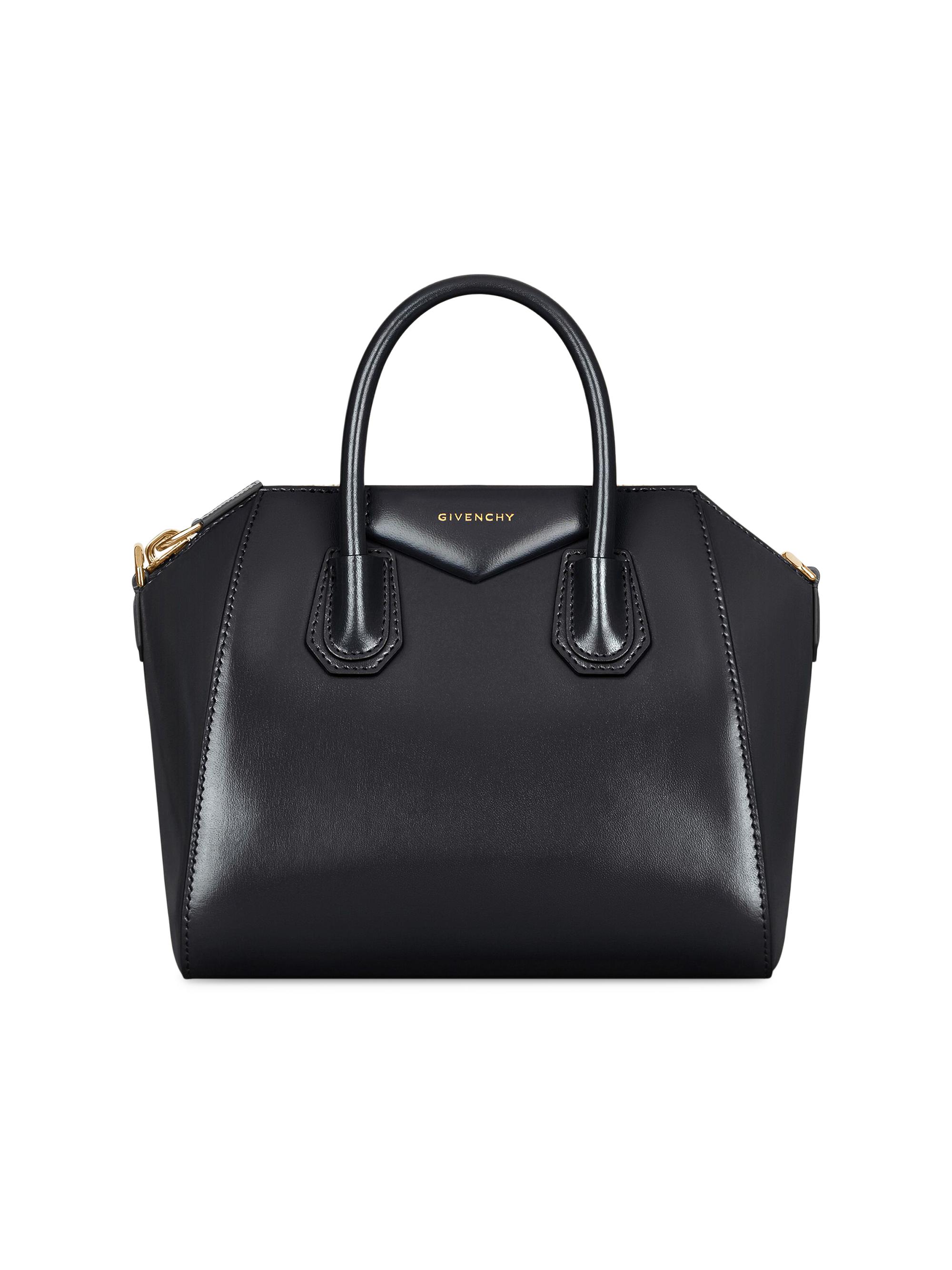Givenchy Women's  Antigona Top Handle Bag in Box Leather - Black