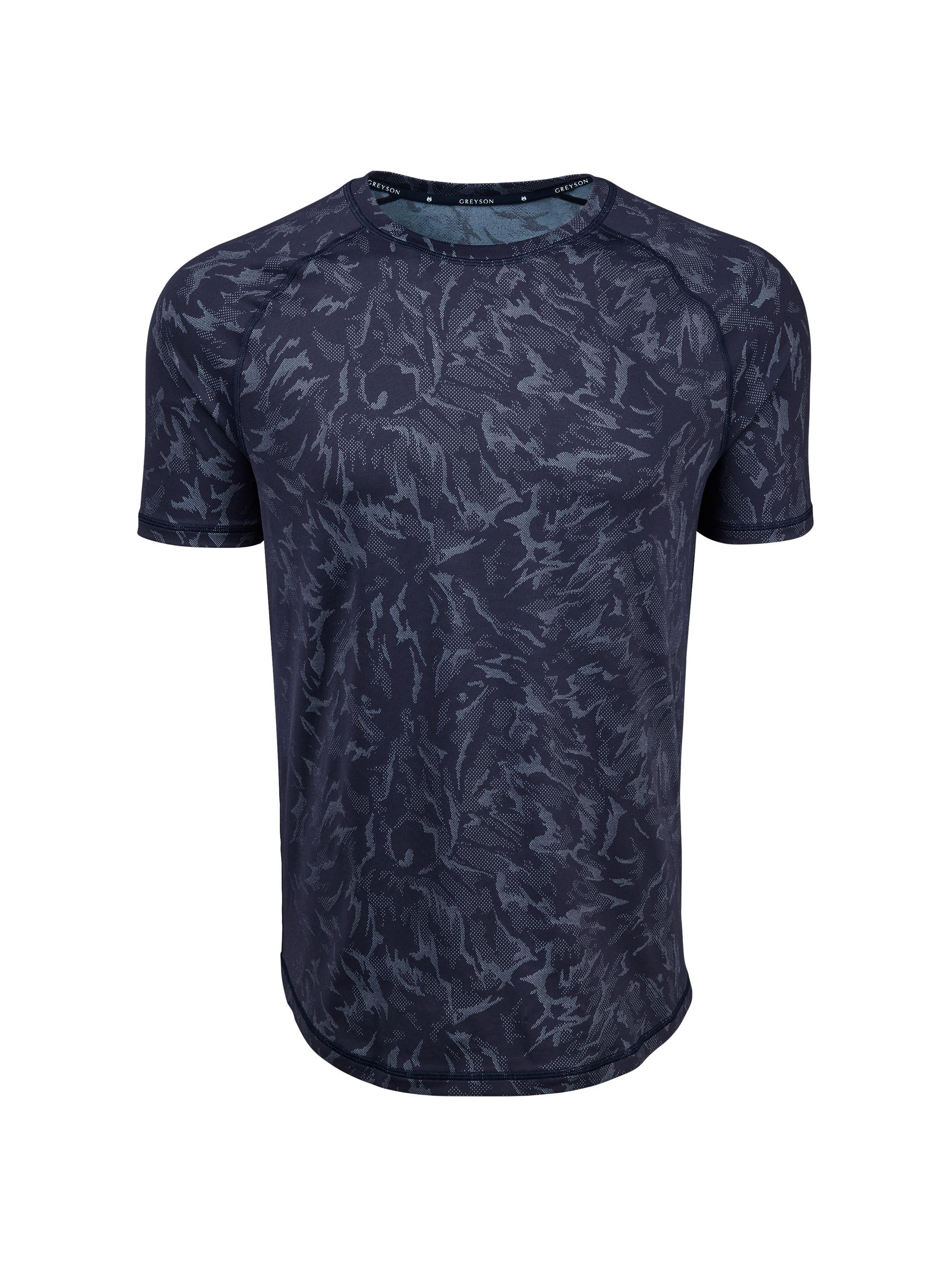Greyson Men's Midas Wolf Camo Kennebec T-Shirt - Shadow
