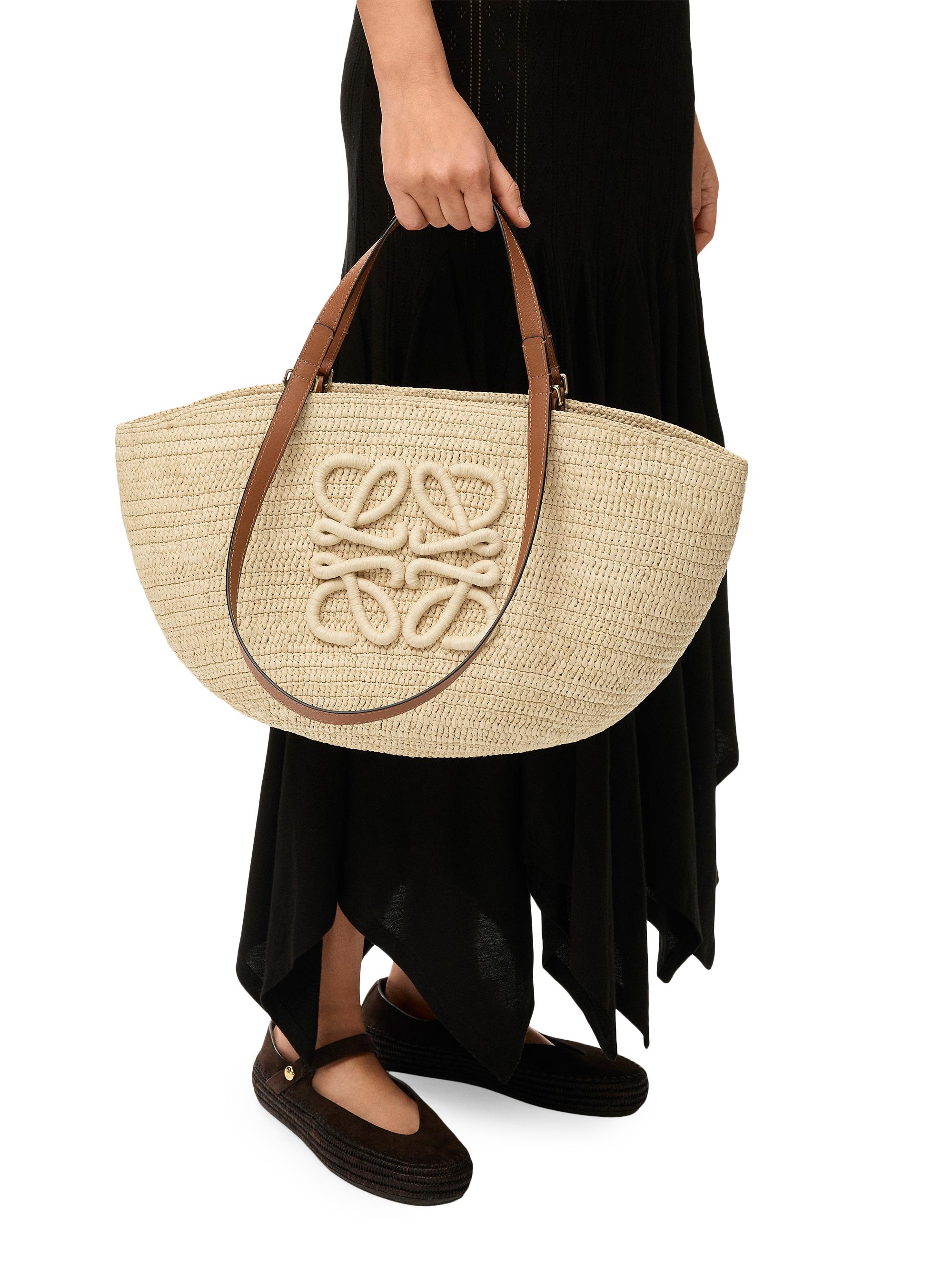 LOEWE LOEWE x Paula's Ibiza Eclipse Medium Raffia Basket Bag