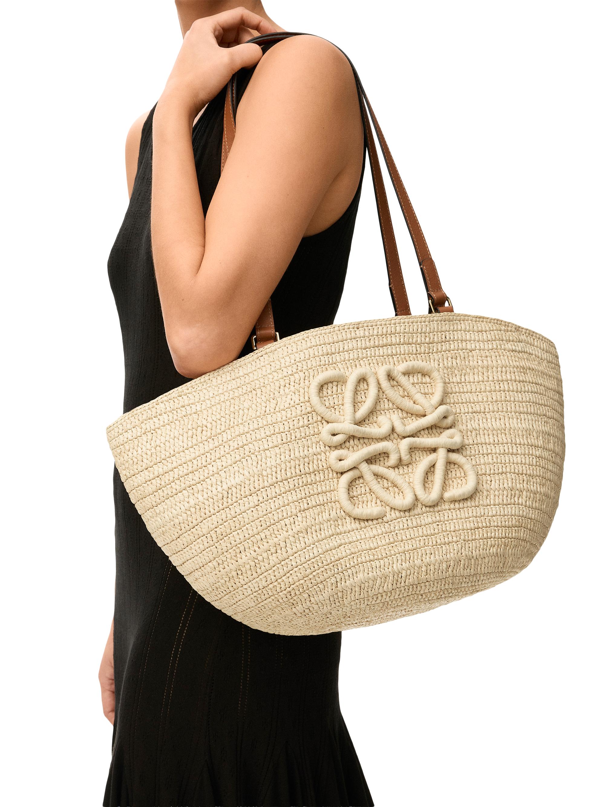 LOEWE LOEWE x Paula's Ibiza Eclipse Medium Raffia Basket Bag
