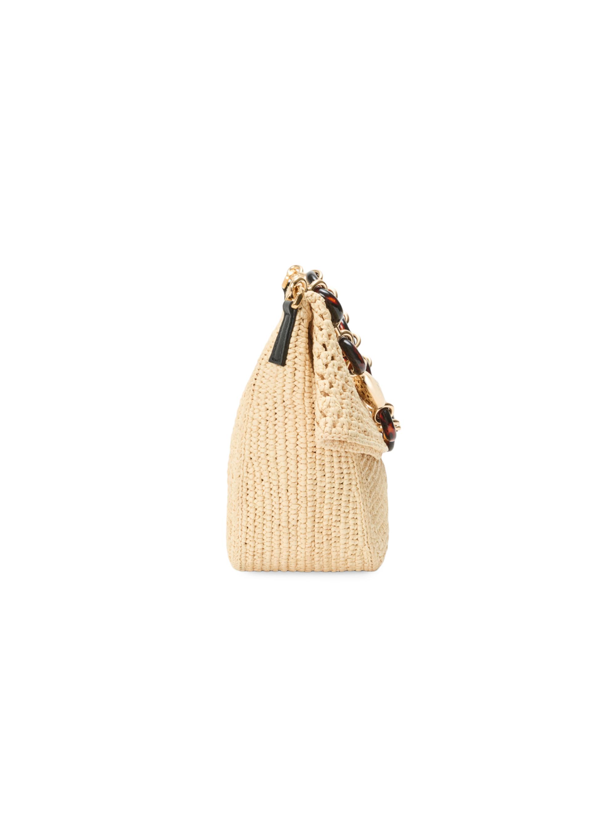 LOEWE LOEWE x Paula's Ibiza Ola Medium Raffia Shoulder Bag | Saks