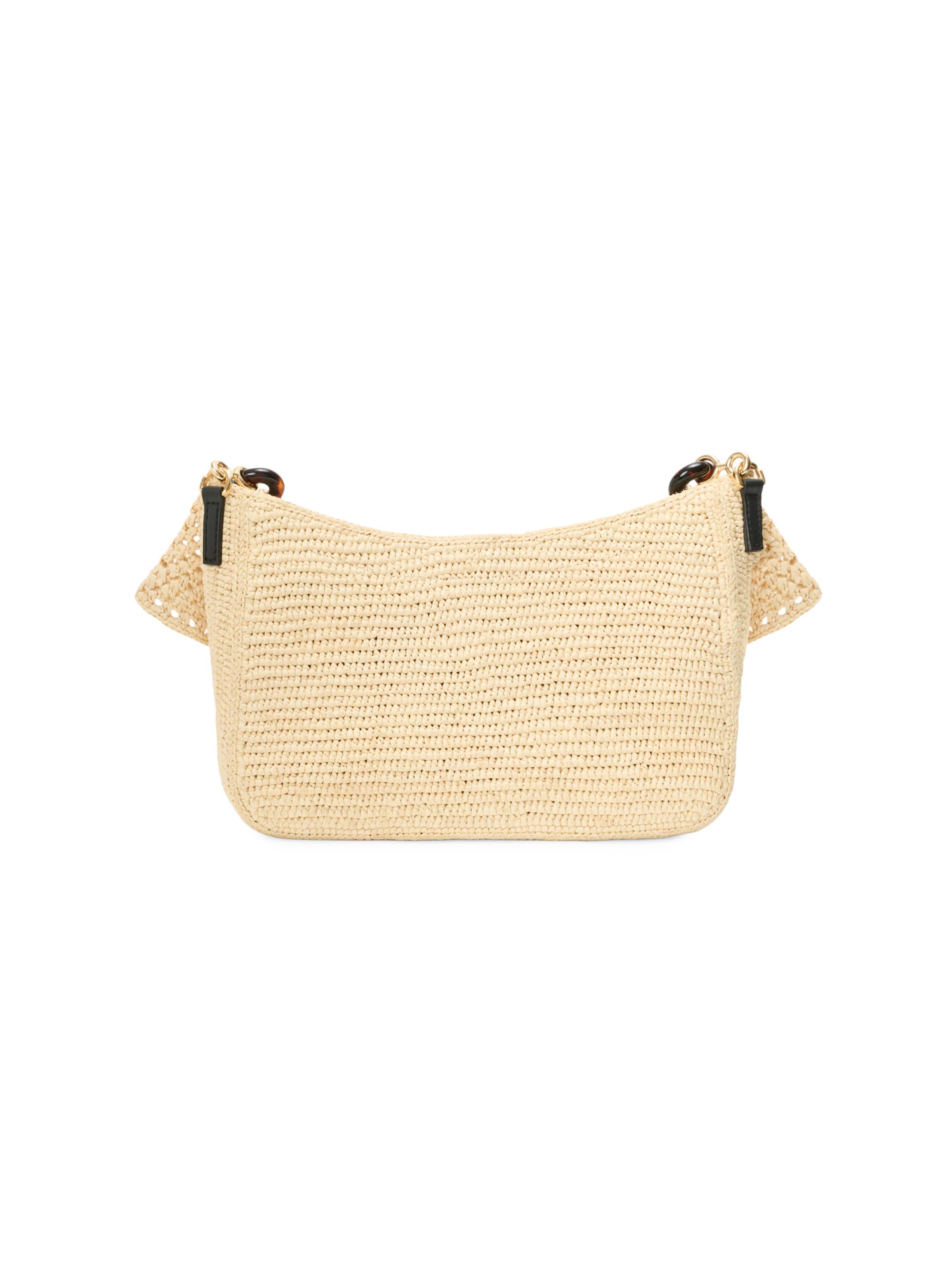 LOEWE LOEWE x Paula's Ibiza Ola Medium Raffia Shoulder Bag | Saks