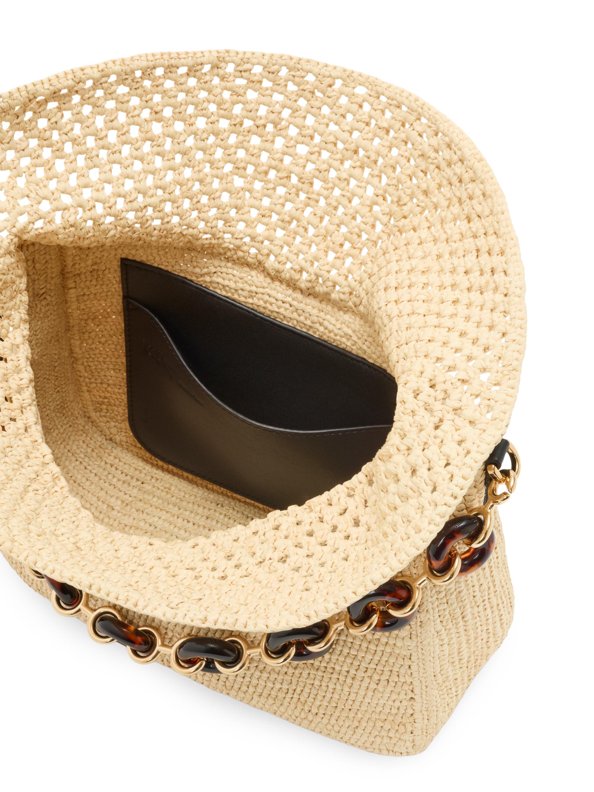 LOEWE LOEWE x Paula's Ibiza Ola Medium Raffia Shoulder Bag | Saks