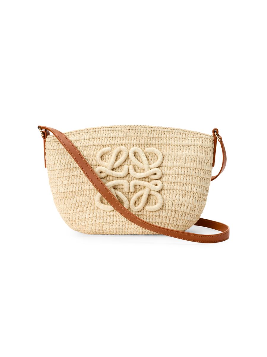 LOEWE LOEWE x Paula's Ibiza Eclipse Raffia Pochette Crossbody Bag