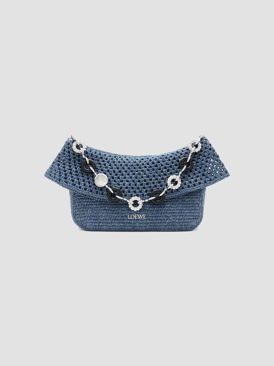 LOEWE LOEWE x Paula's Ibiza Ola Medium Crochet Shoulder Bag | Saks