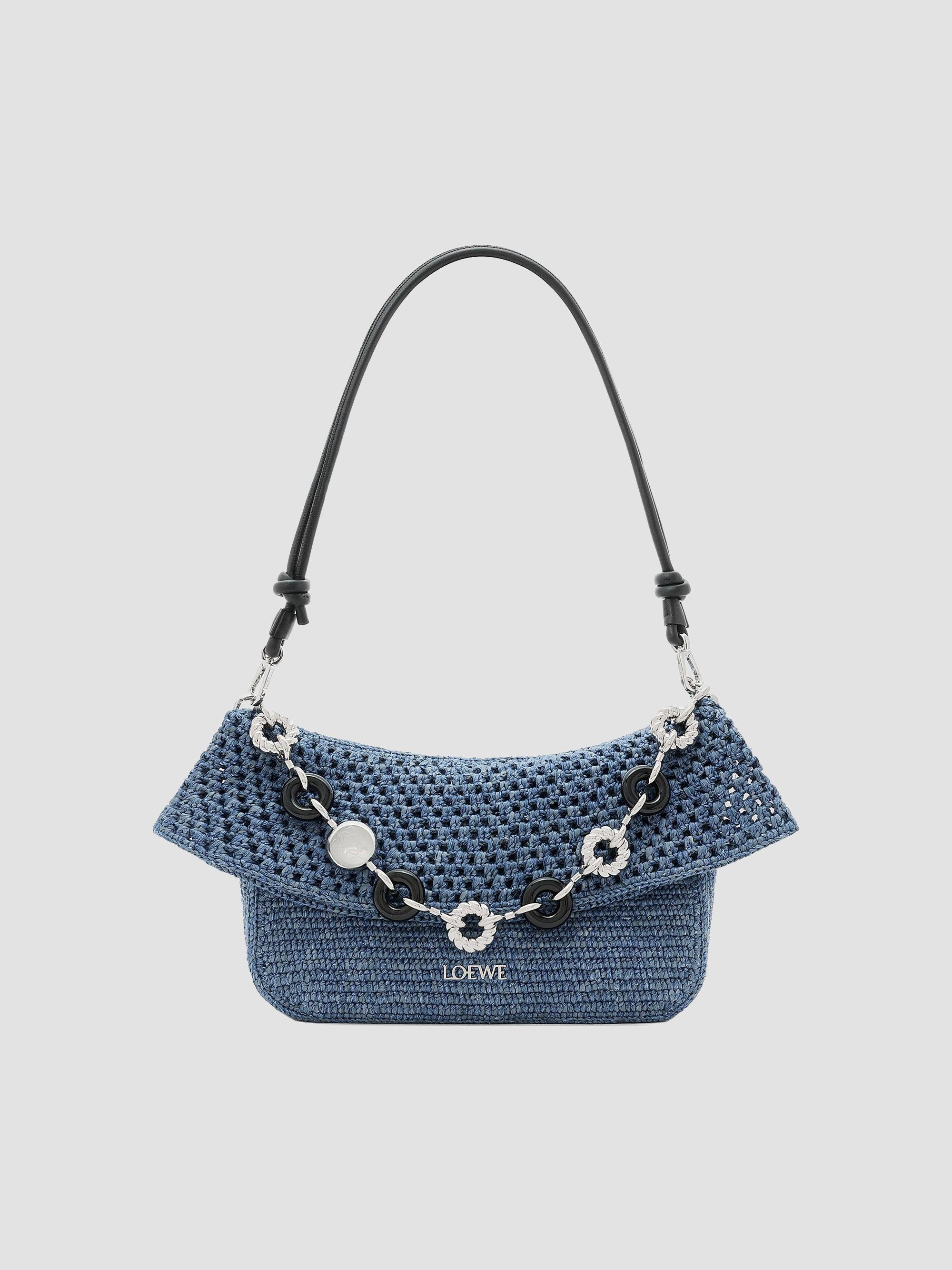 ハグオーワー♡フランスパリ♡レジュロン♡すみれヴァイオレットコサージュ♡バッジ LOEWE LOEWE x Paula's Ibiza Ola Medium Crochet Shoulder Bag | Saks