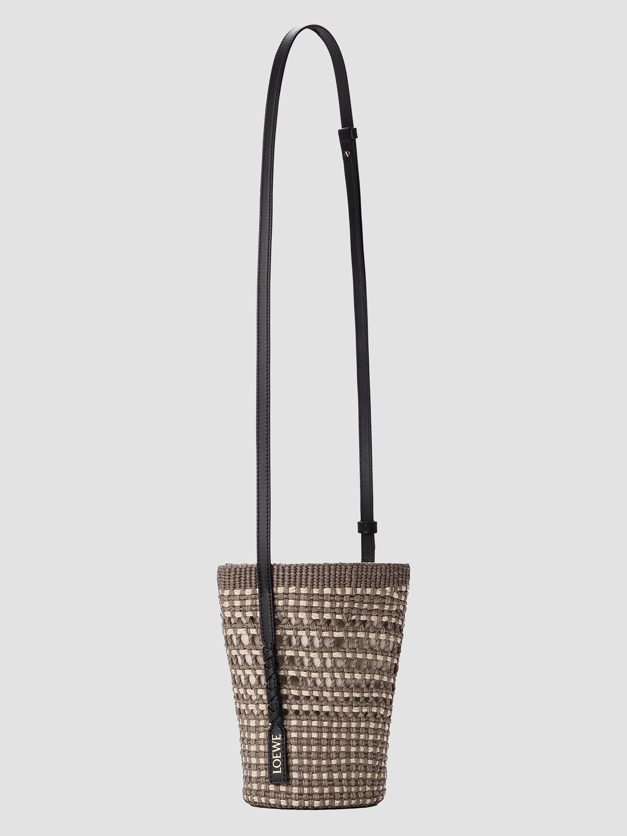 LOEWE LOEWE x Paula's Ibiza Braided Raffia Bucket Bag | Saks Fifth