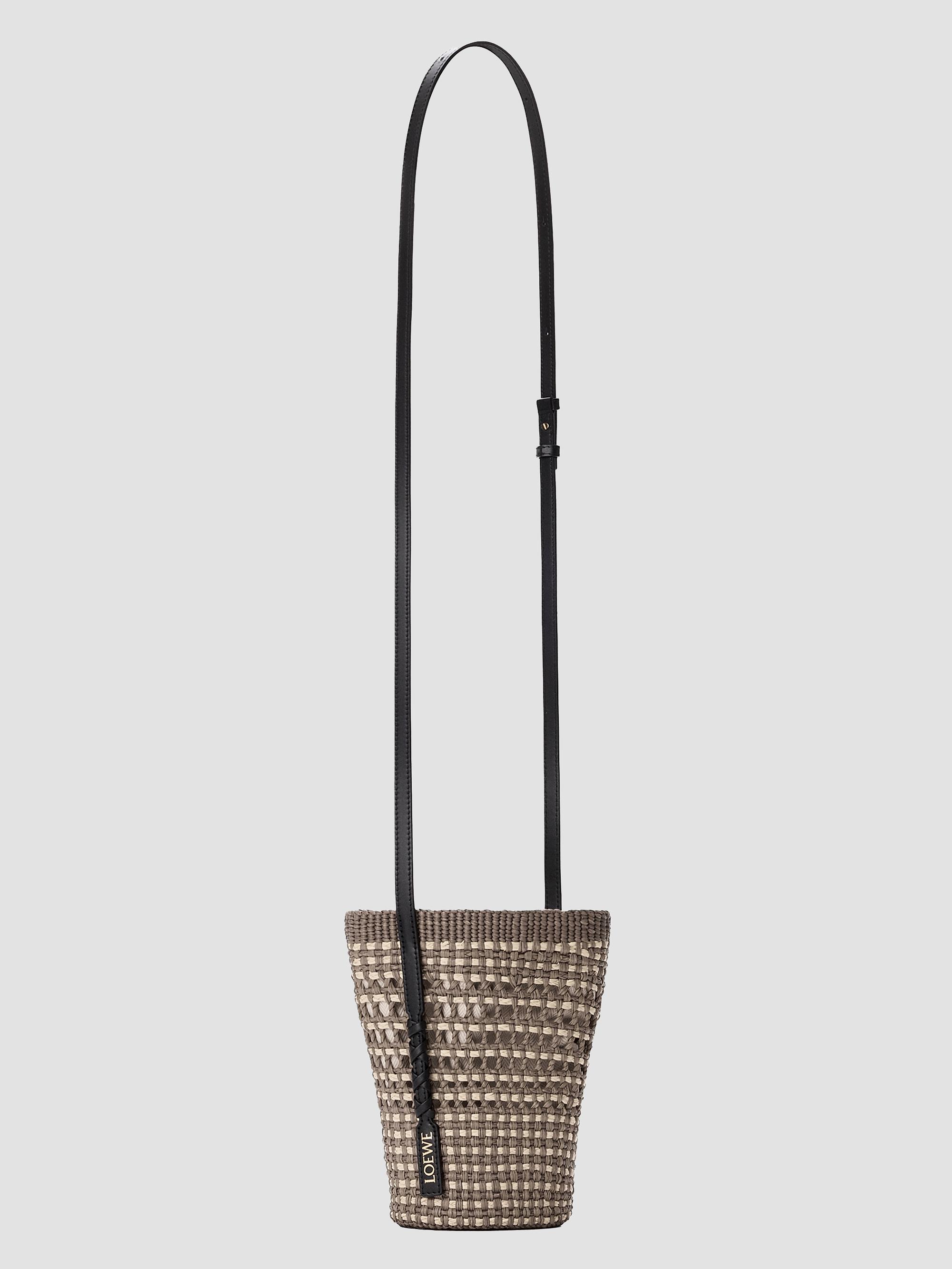 LOEWE LOEWE x Paula's Ibiza Braided Raffia Bucket Bag | Saks Fifth