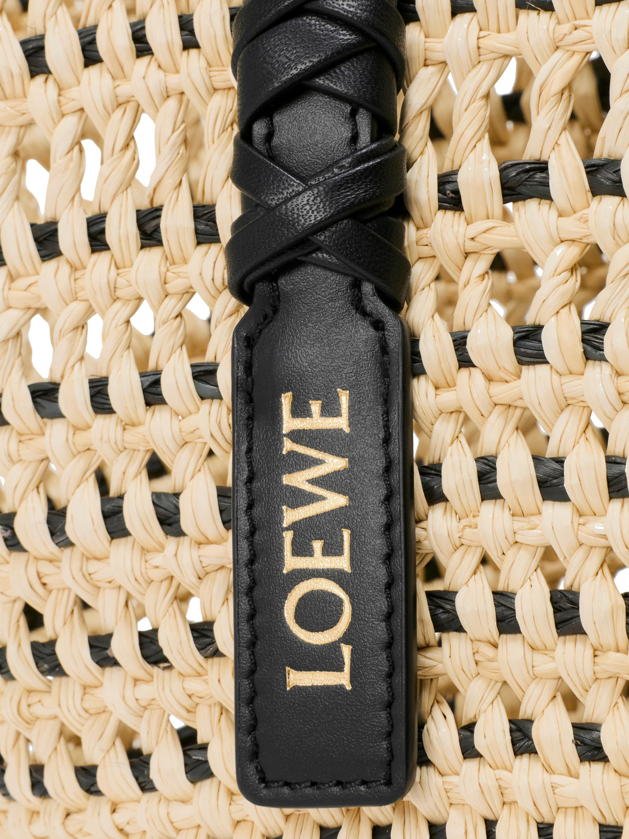 LOEWE LOEWE x Paula's Ibiza Medium Braided Raffia Basket Bag