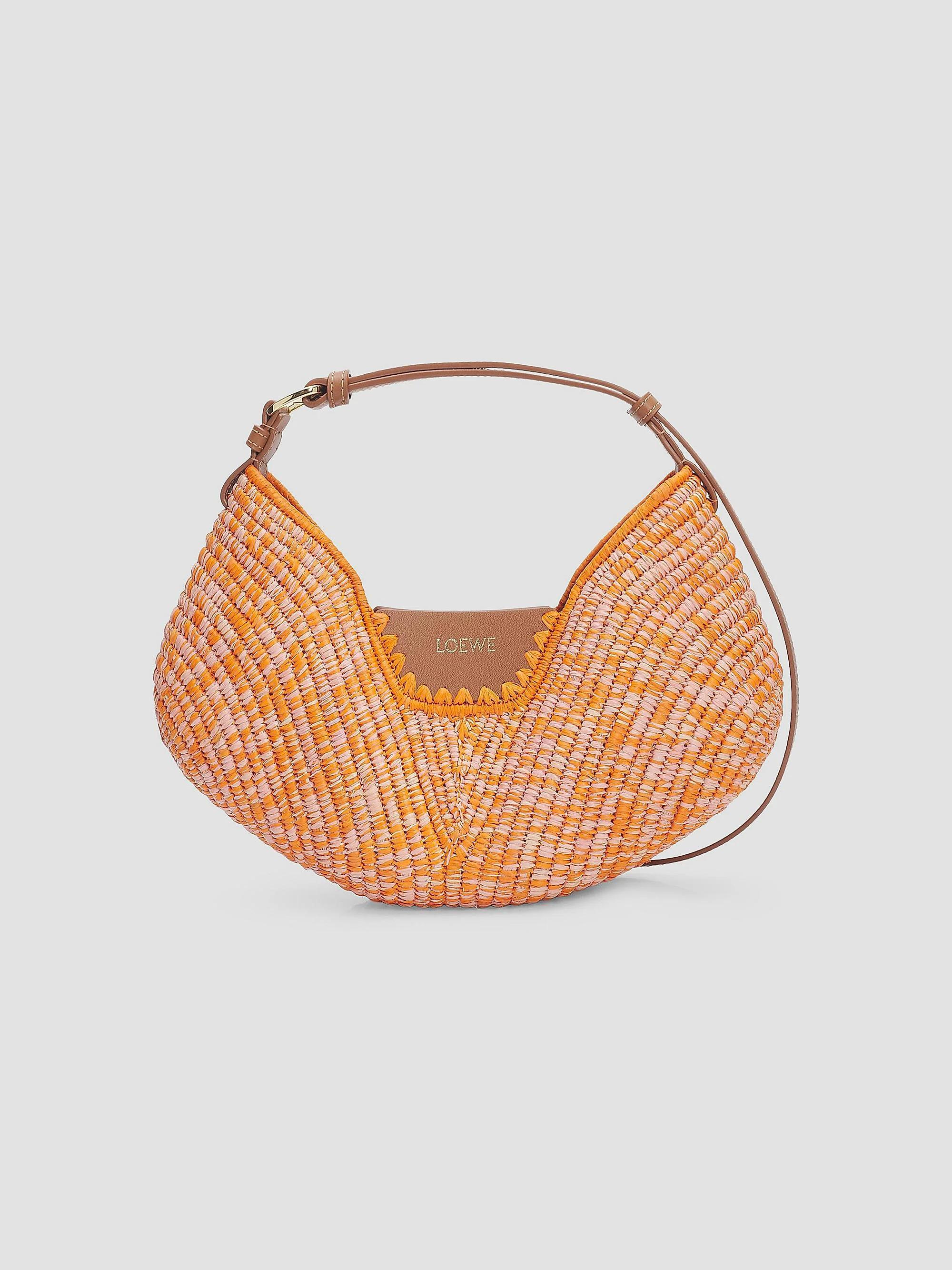 LOEWE LOEWE x Paula's Ibiza Swing Raffia Shoulder Bag | Saks Fifth