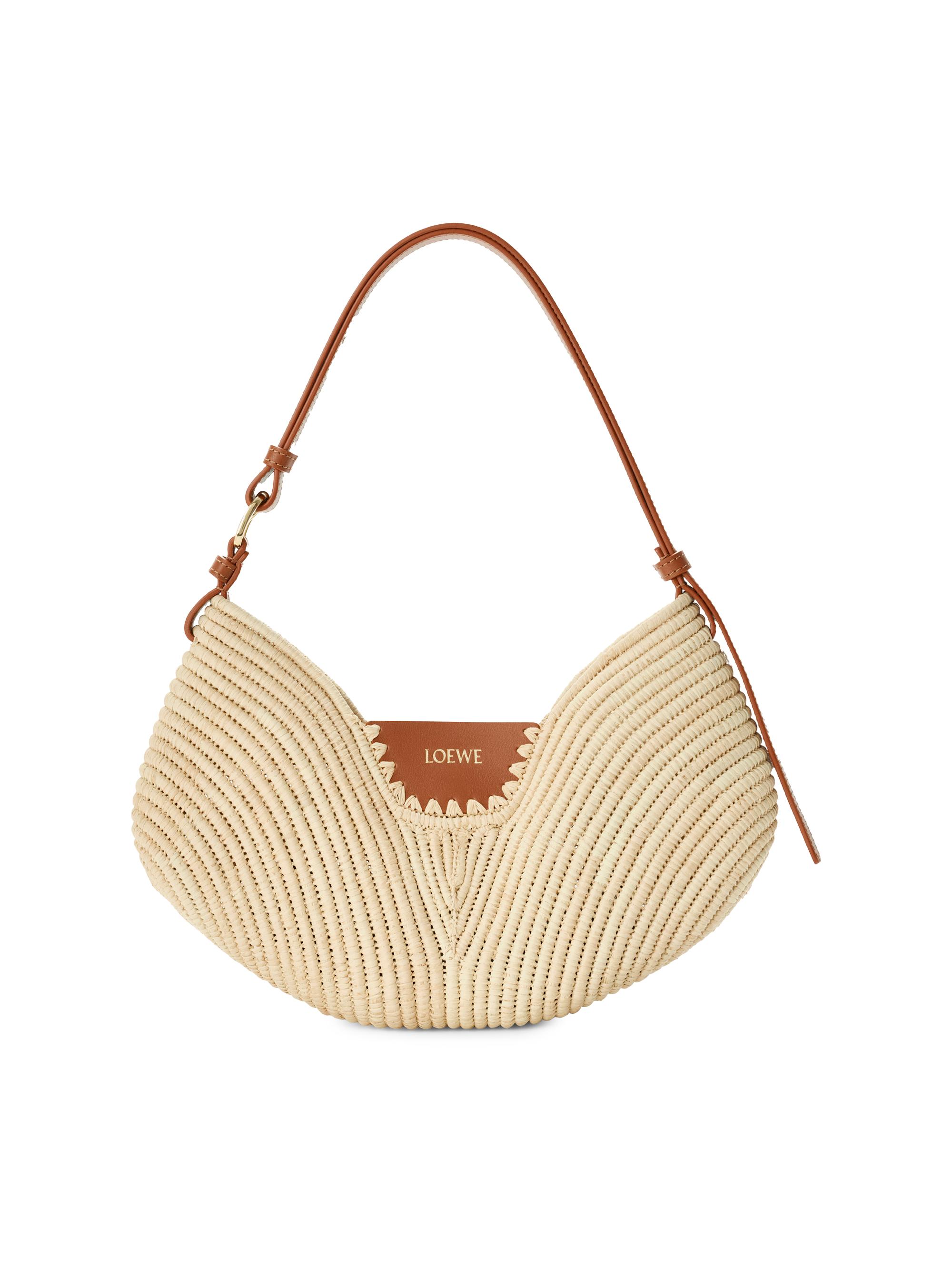 LOEWE Women's  x Paula's Ibiza Swing Raffia Shoulder Bag - Natural Tan