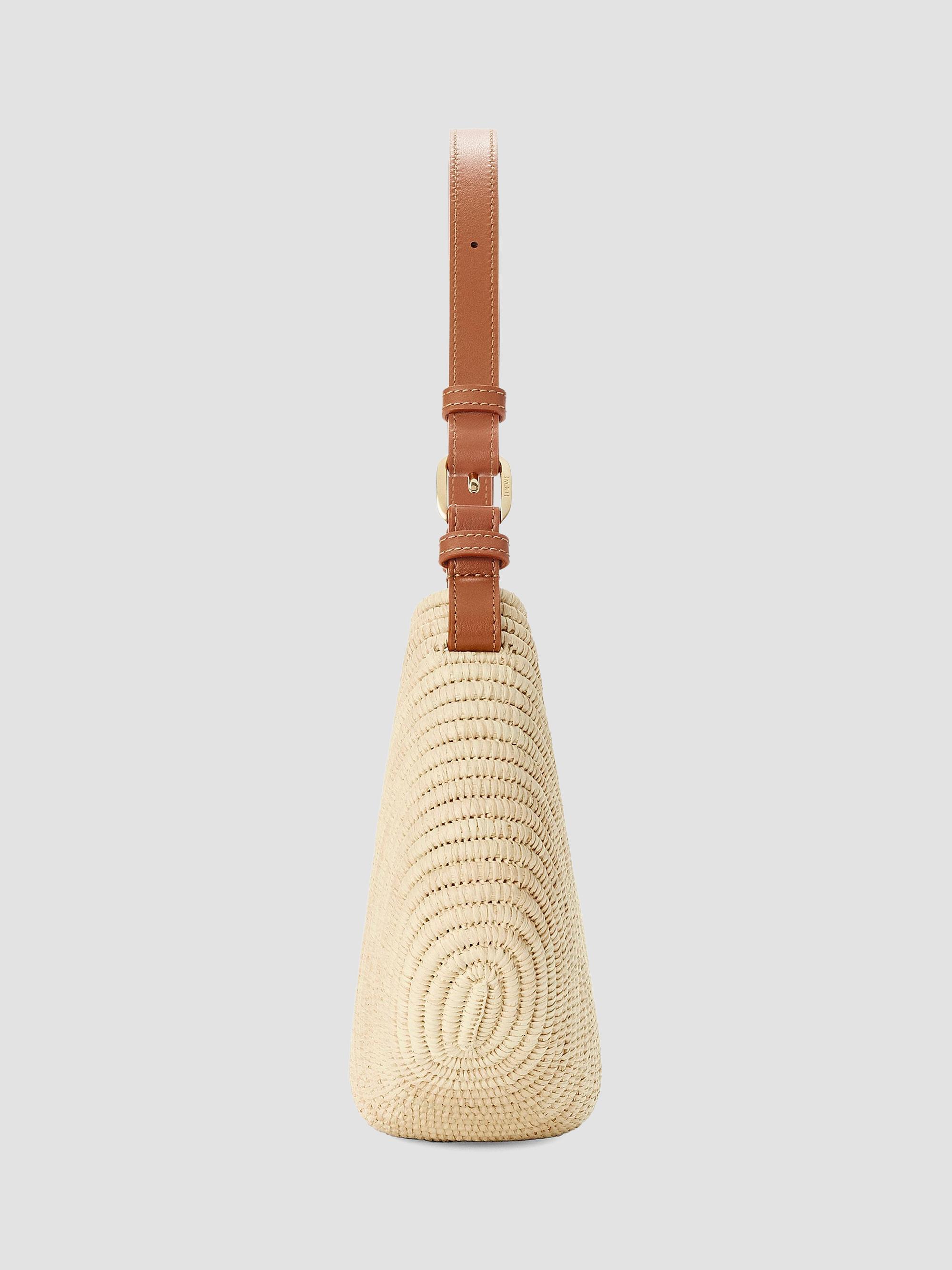 LOEWE LOEWE x Paula's Ibiza Swing Raffia Shoulder Bag | Saks Fifth
