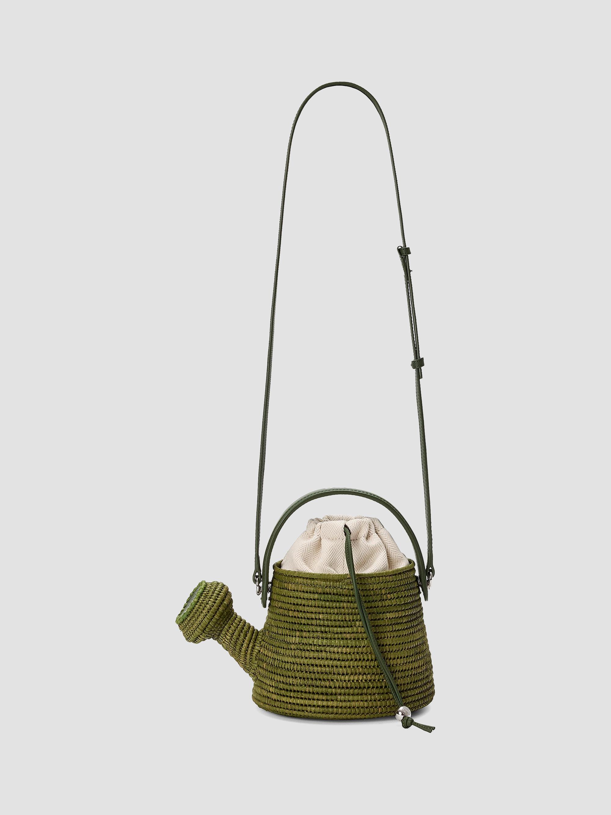 LOEWE LOEWE x Paula's Ibiza Watering Can Raffia Bucket Bag | Saks