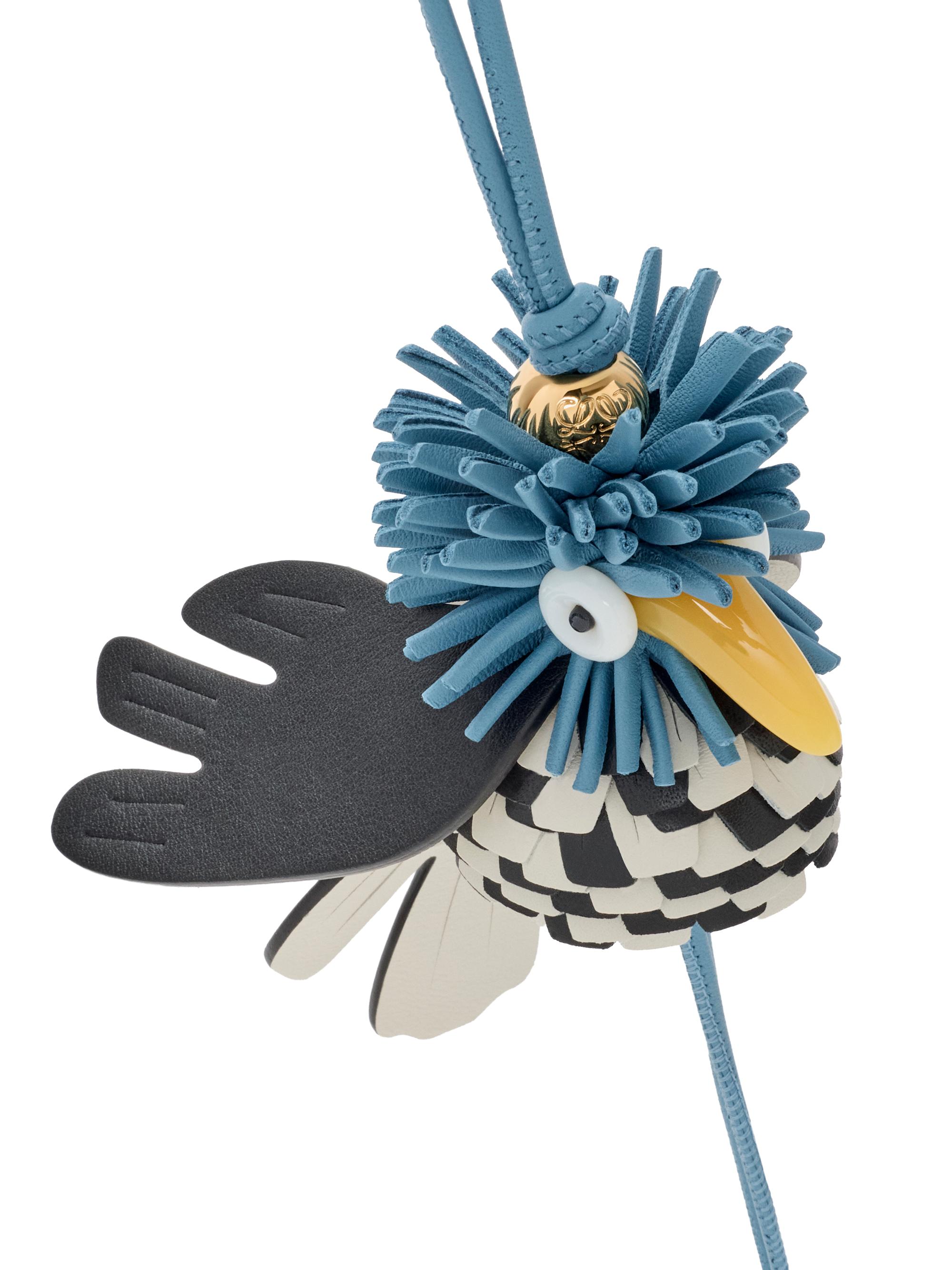 LOEWE LOEWE x Paula's Ibiza Hoopoe Bird Leather Charm | Saks Fifth