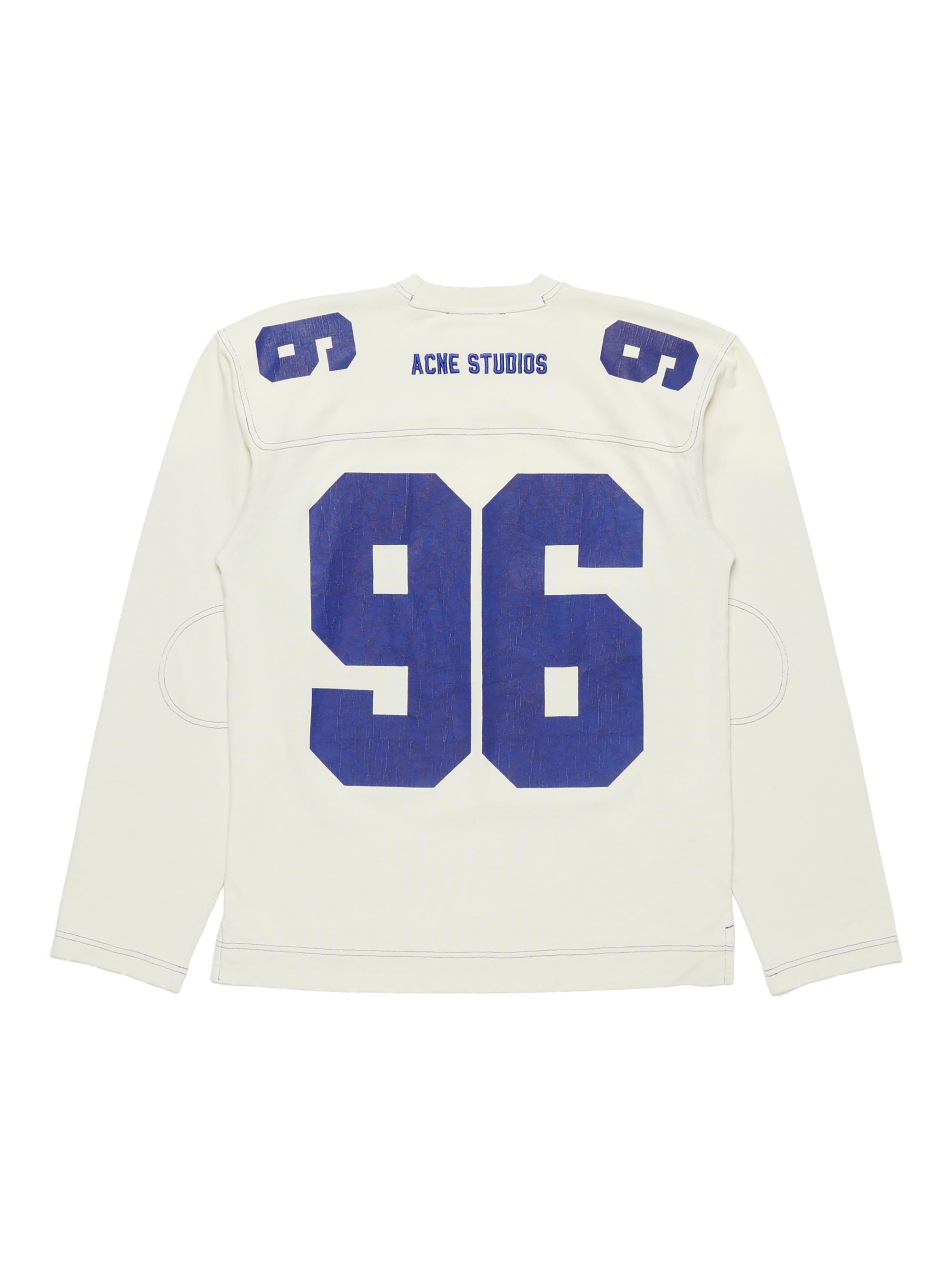 Acne Studios Exfold Cotton Long-Sleeve Soccer T-Shirt | Saks Fifth