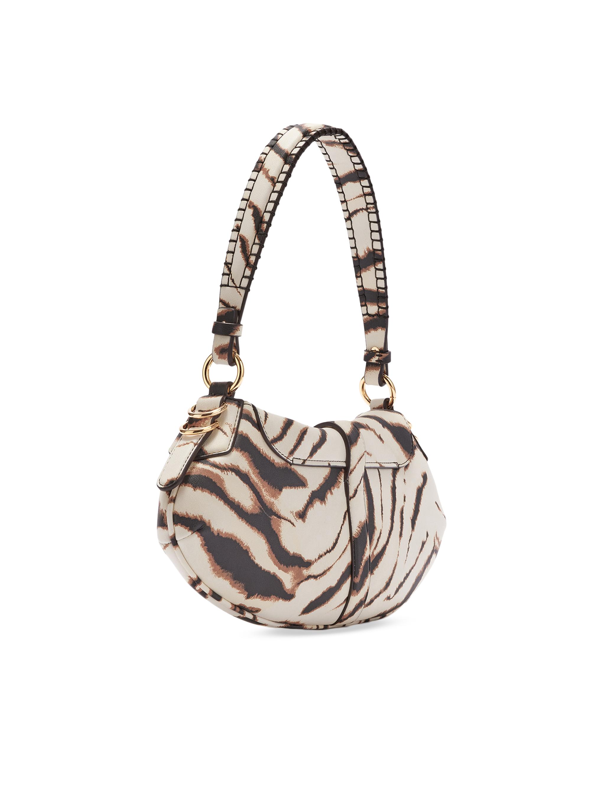 Ganni B-Kat Zebra Shoulder Bag | Saks Fifth Avenue