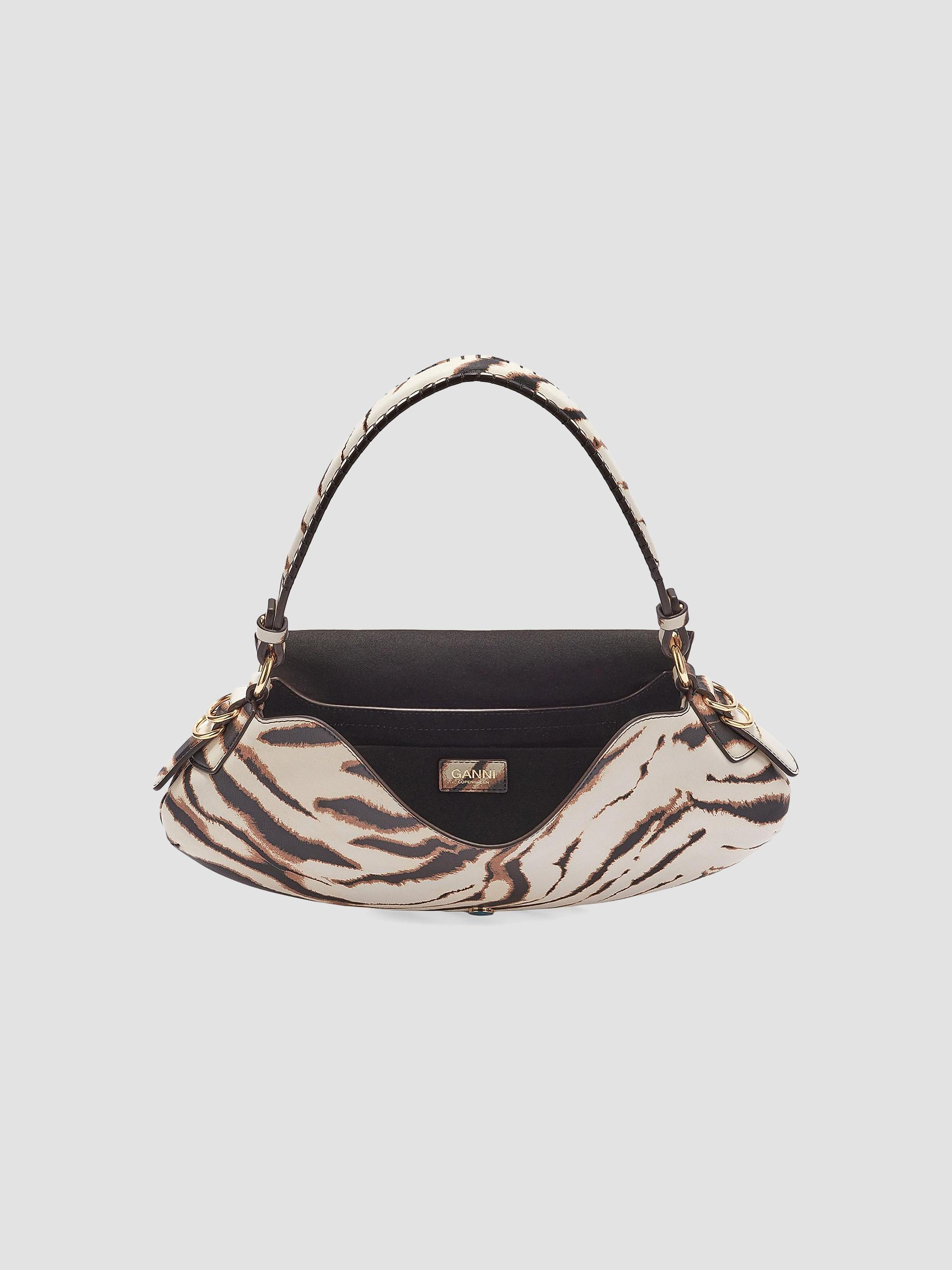 Ganni B-Kat Zebra Shoulder Bag | Saks Fifth Avenue
