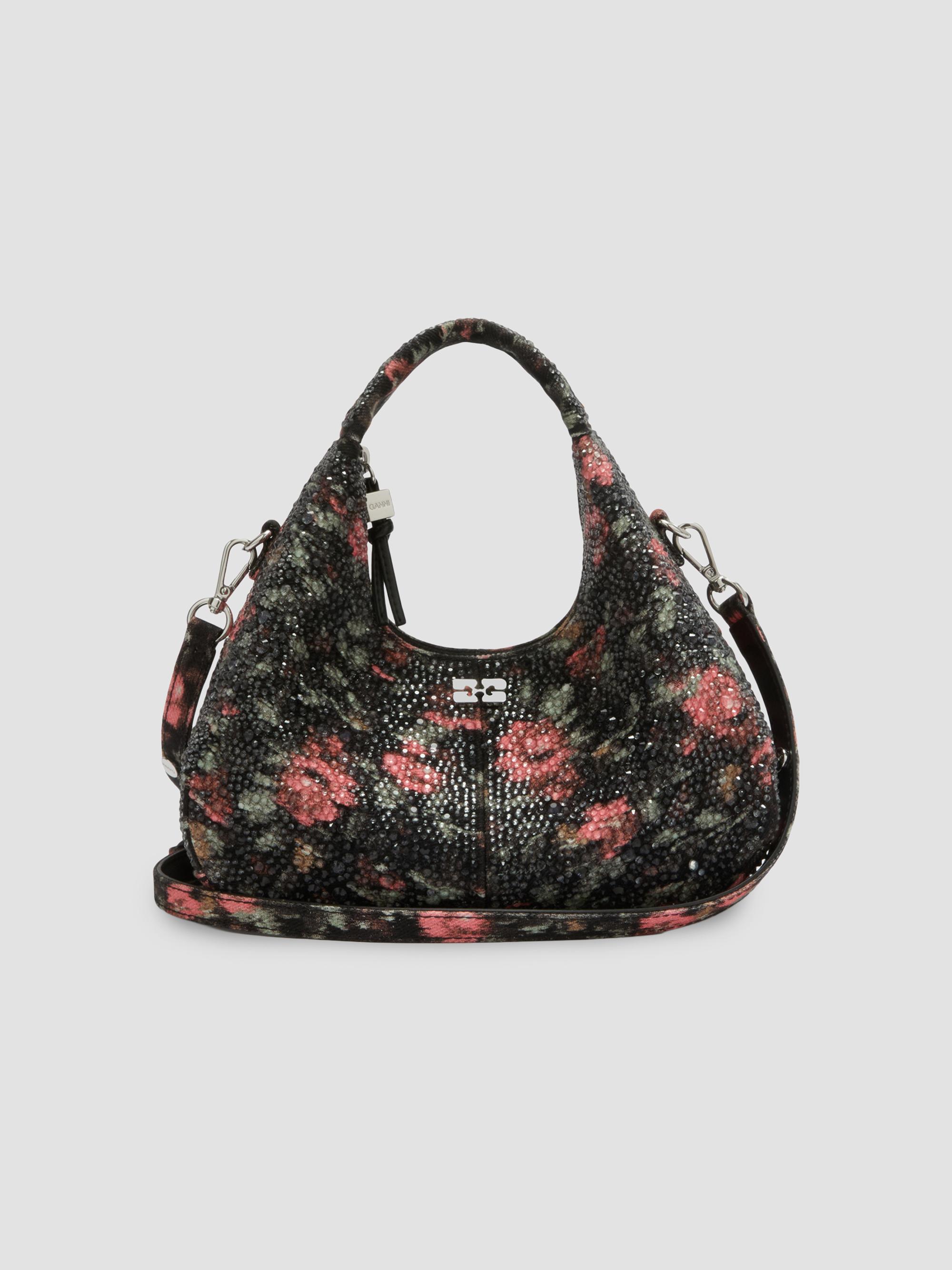 Ganni Mini Snake-Embossed Hobo Bag | Saks Fifth Avenue