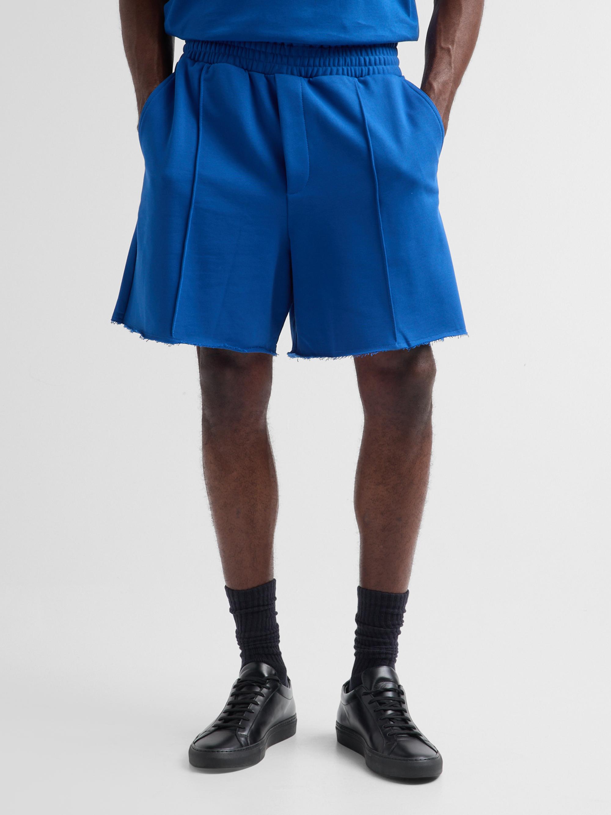 Helmut Lang Compact French Cotton Terry Shorts | Saks Fifth Avenue
