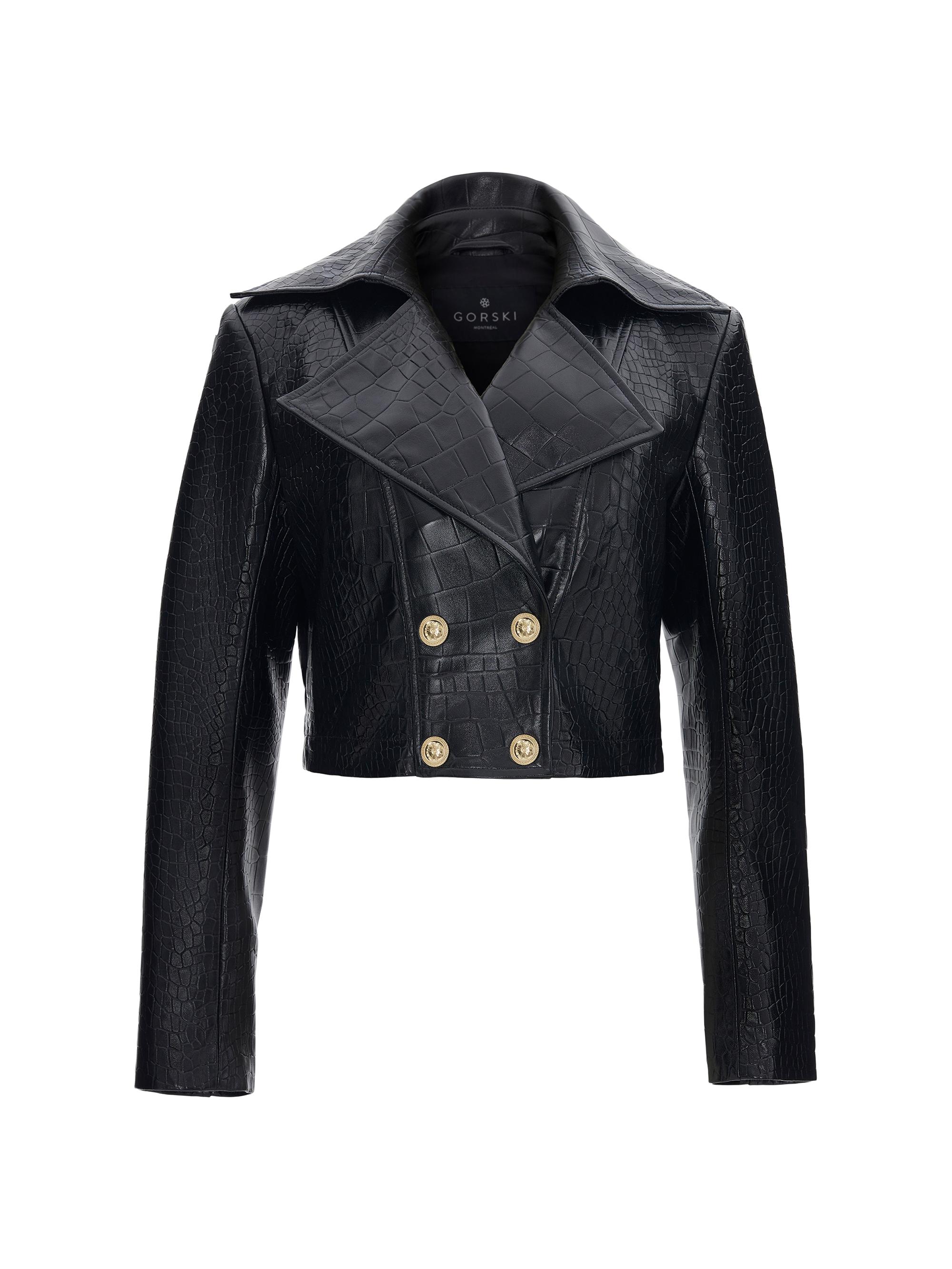 ささ【超美品】PRADA レザージャケット Prada Nappa Leather Biker Jacket | Saks Fifth Avenue
