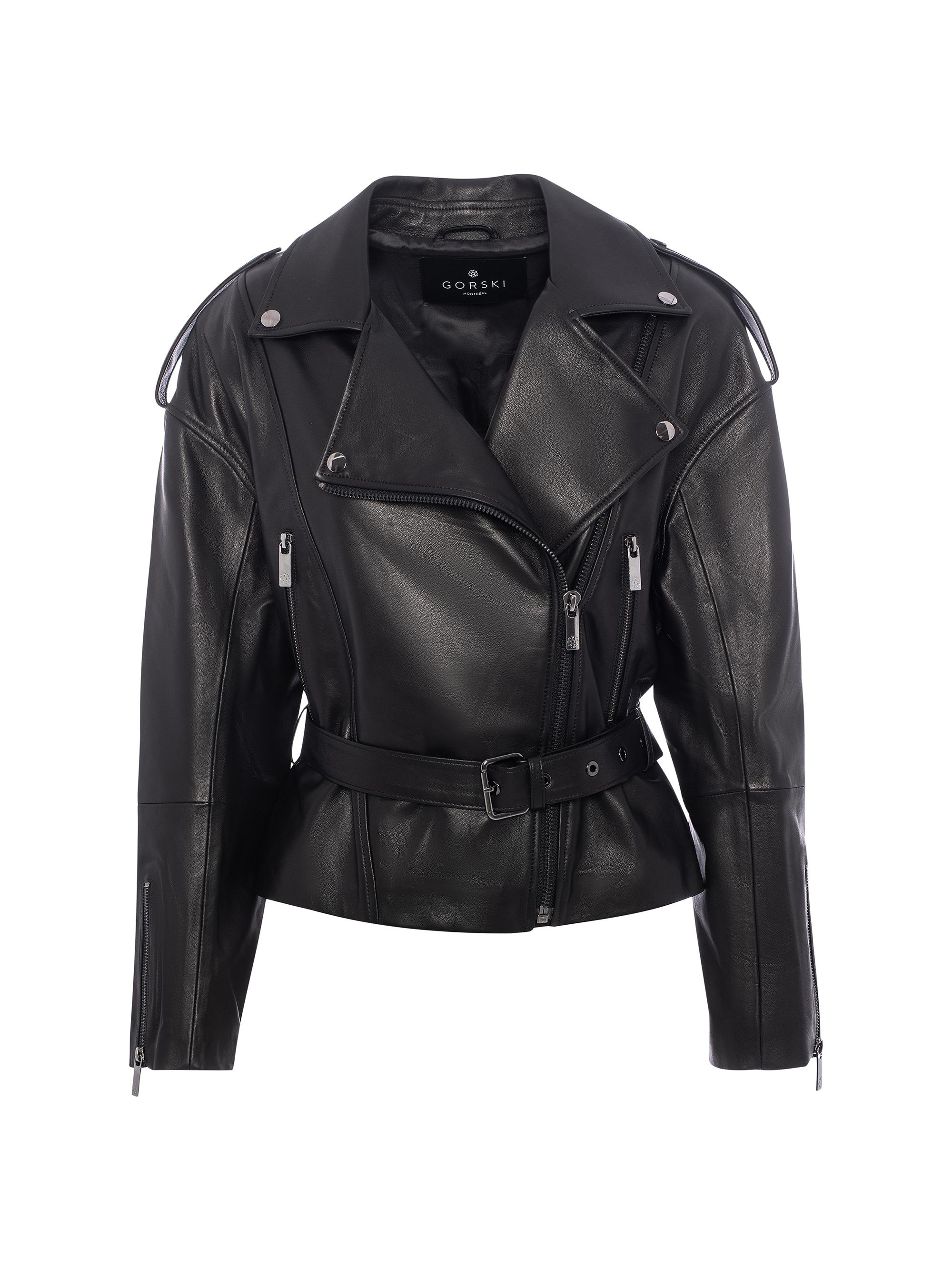 Khaite Hanson Leather Jacket | Saks Fifth Avenue