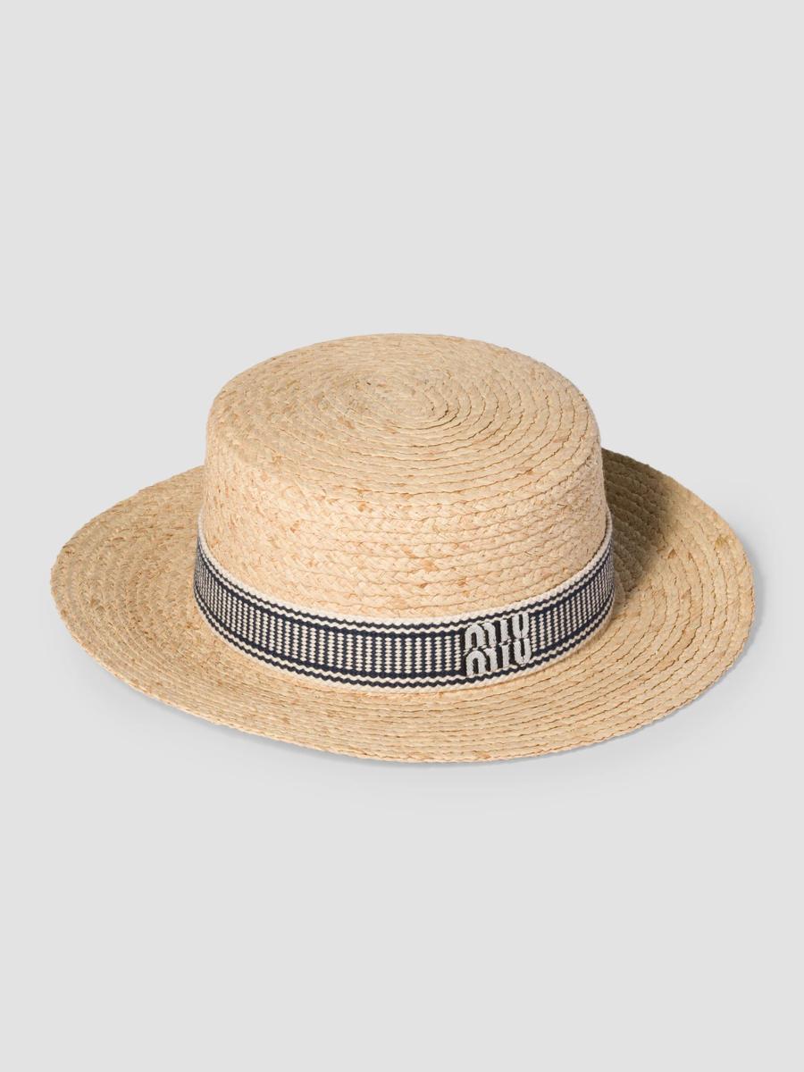 Miu Miu Raffia Hat | Saks Fifth Avenue display picture 3
