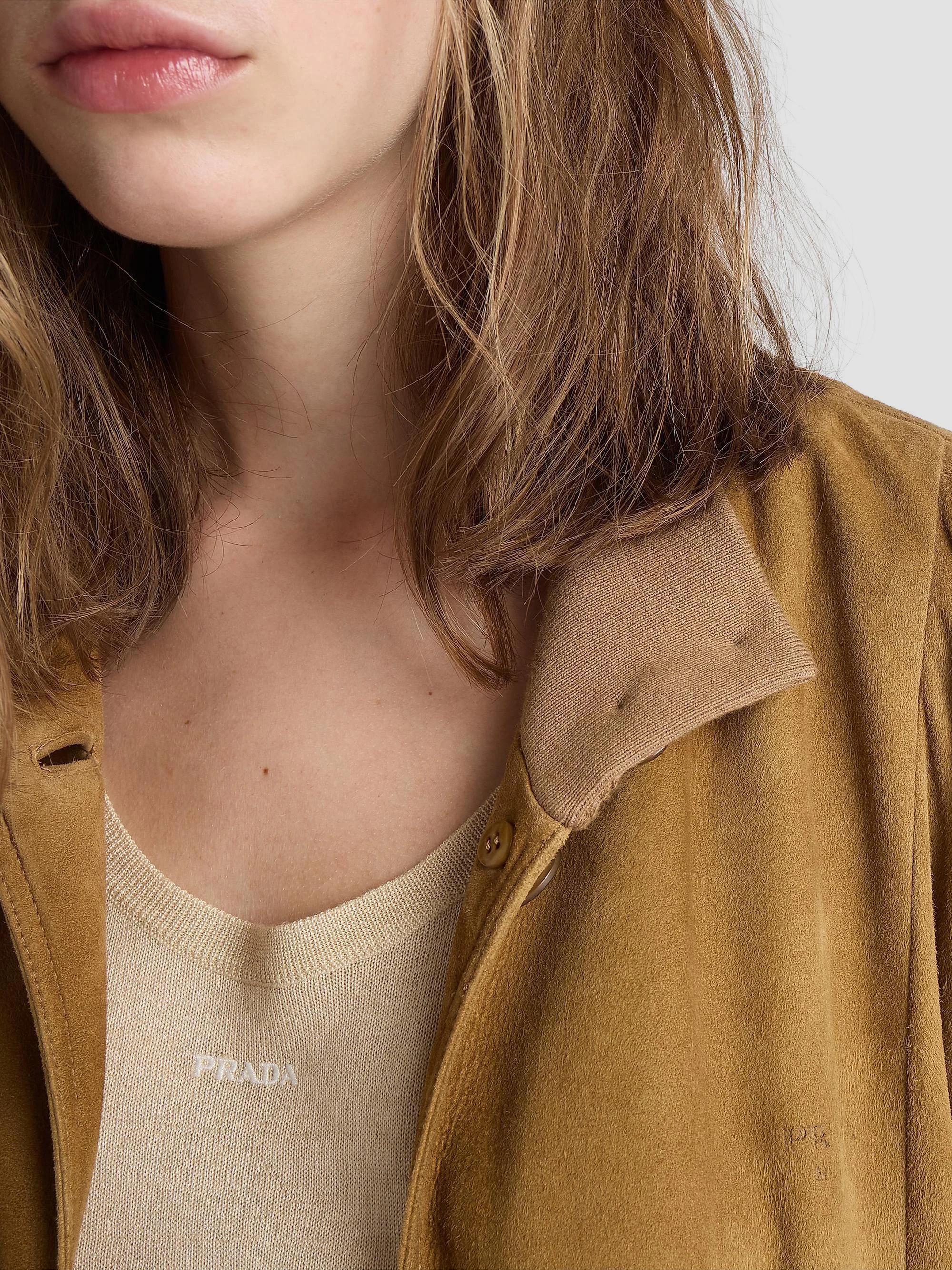 Prada Suede Jacket | Saks Fifth Avenue